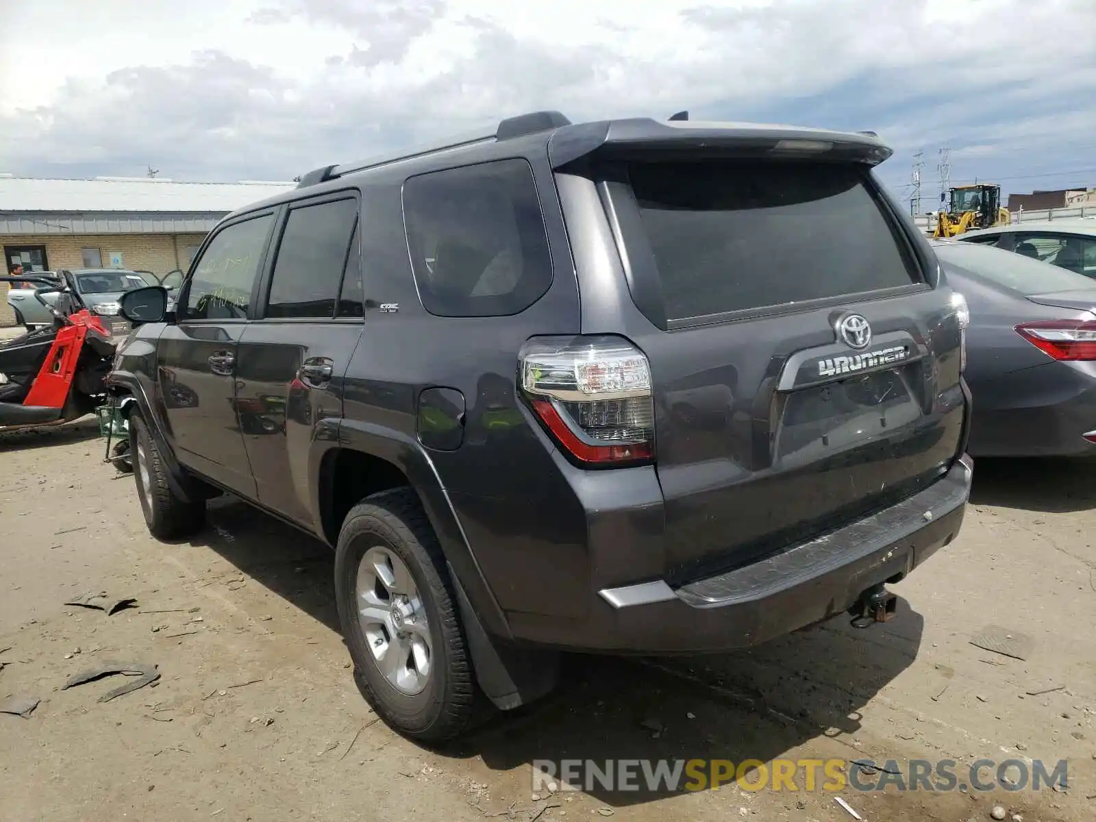 3 Photograph of a damaged car JTEBU5JR1K5624625 TOYOTA 4RUNNER 2019