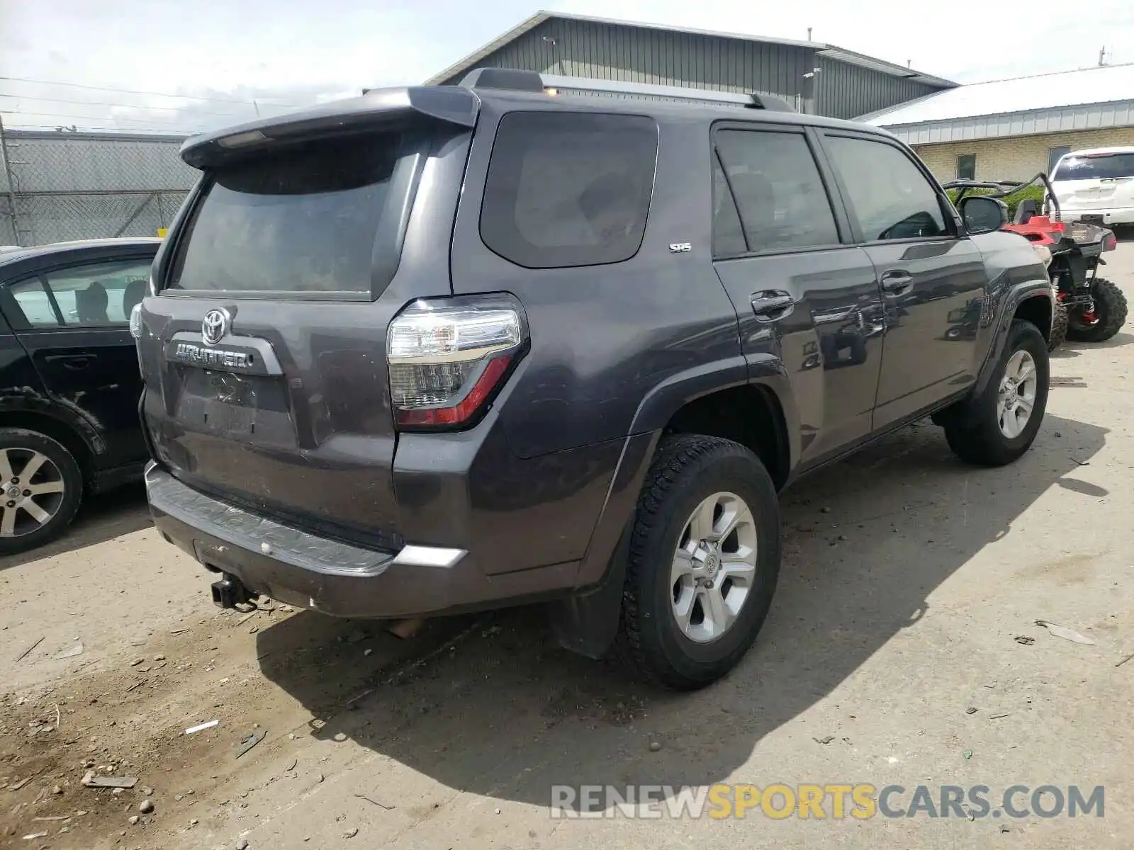 4 Фотография поврежденного автомобиля JTEBU5JR1K5624625 TOYOTA 4RUNNER 2019