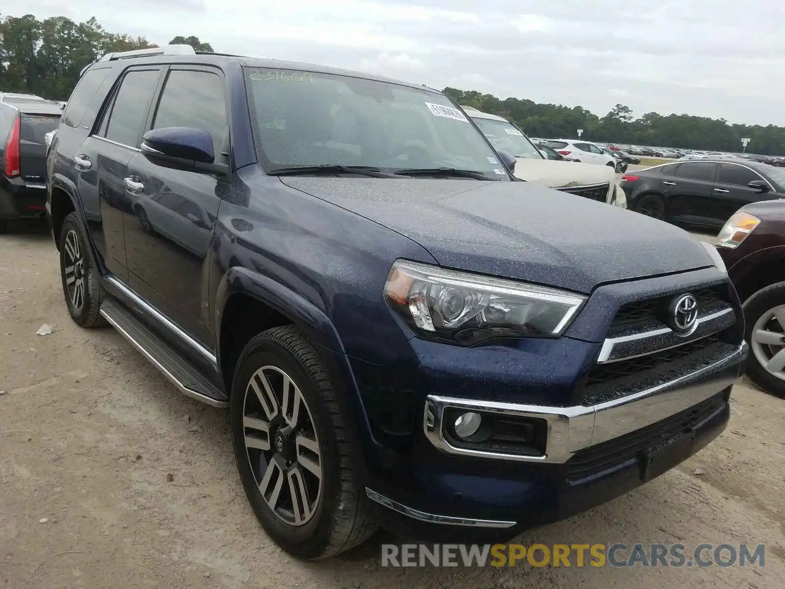 1 Photograph of a damaged car JTEBU5JR1K5629629 TOYOTA 4RUNNER 2019