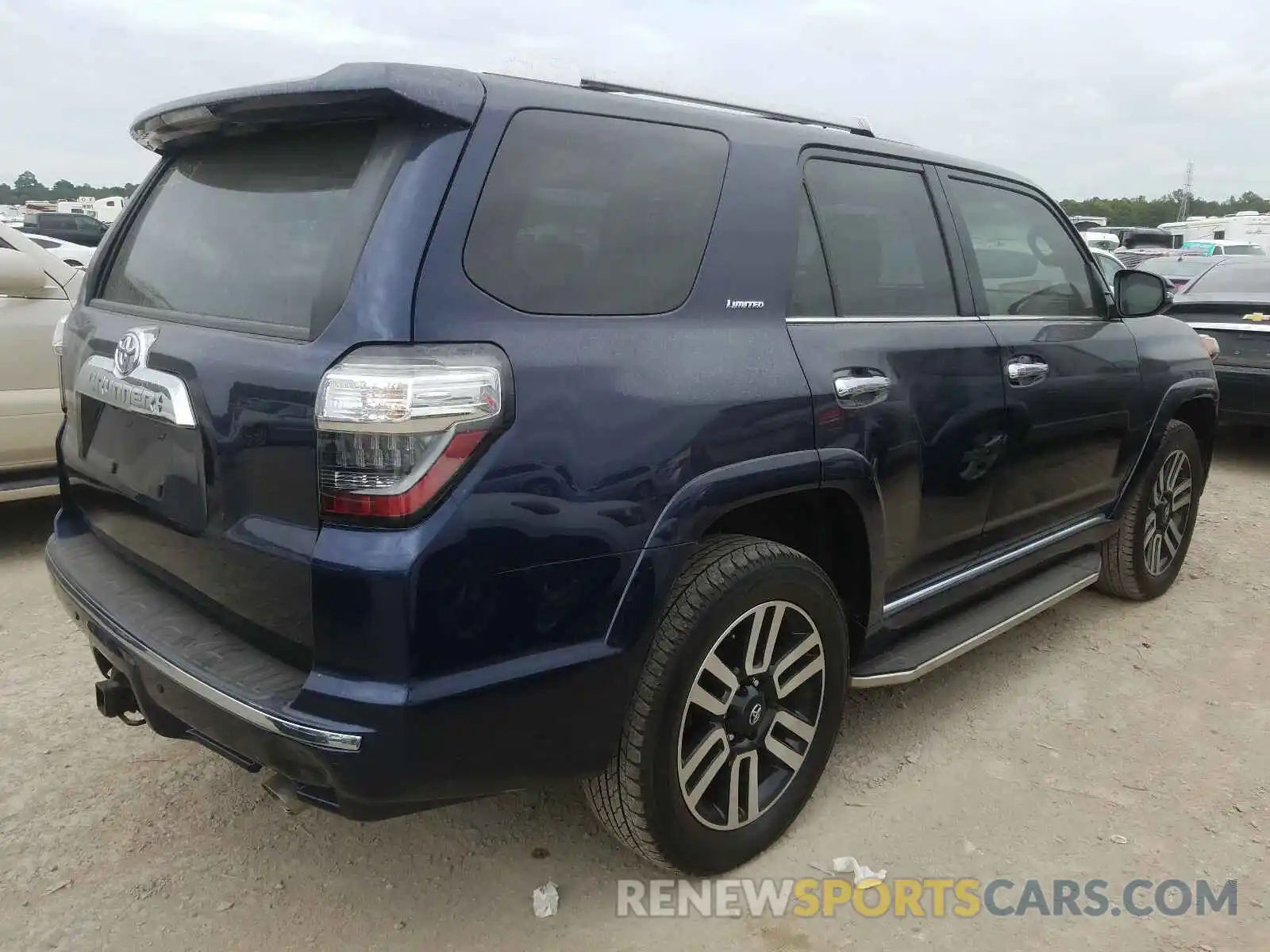 4 Фотография поврежденного автомобиля JTEBU5JR1K5629629 TOYOTA 4RUNNER 2019