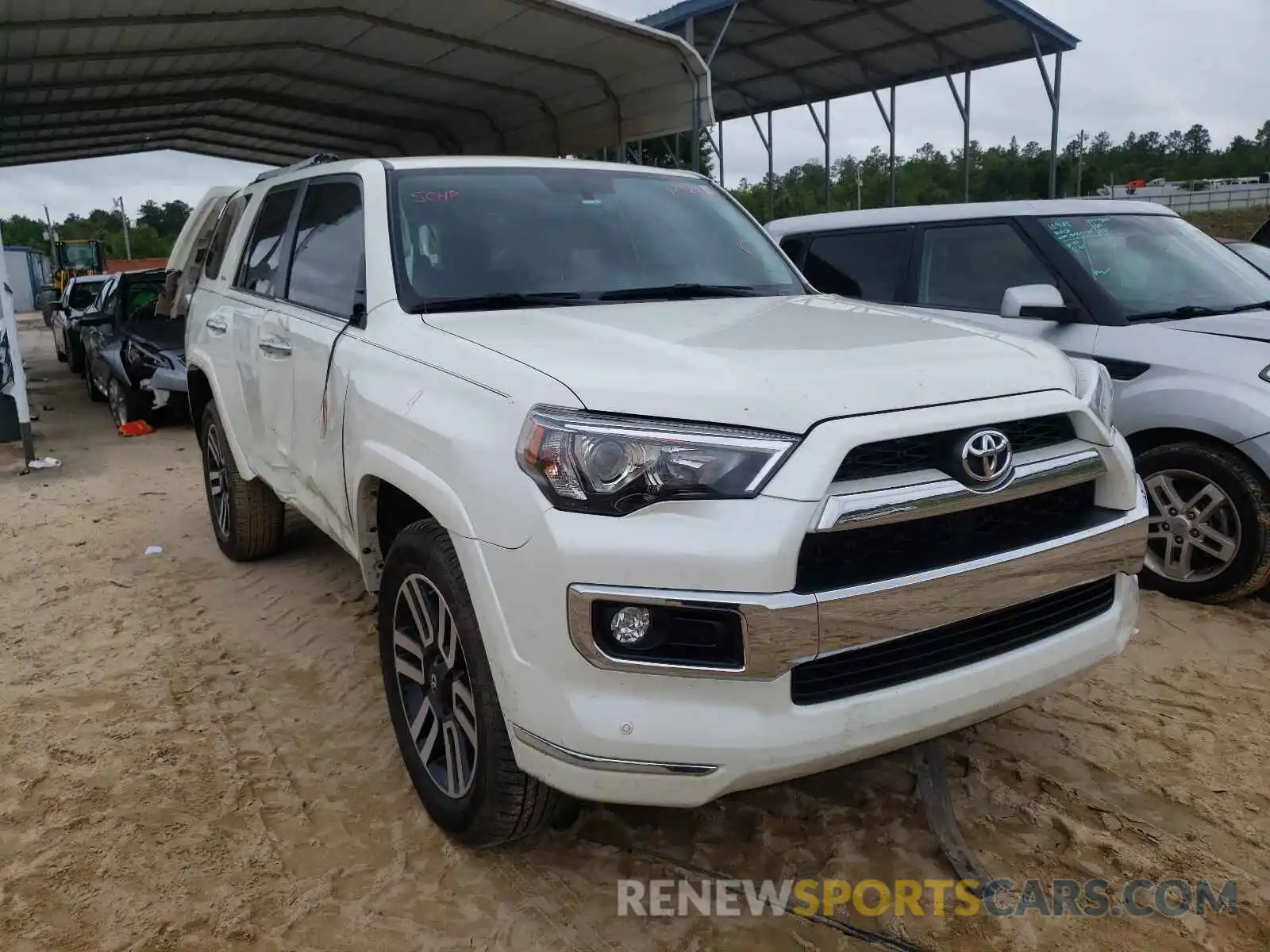 1 Фотография поврежденного автомобиля JTEBU5JR1K5630179 TOYOTA 4RUNNER 2019