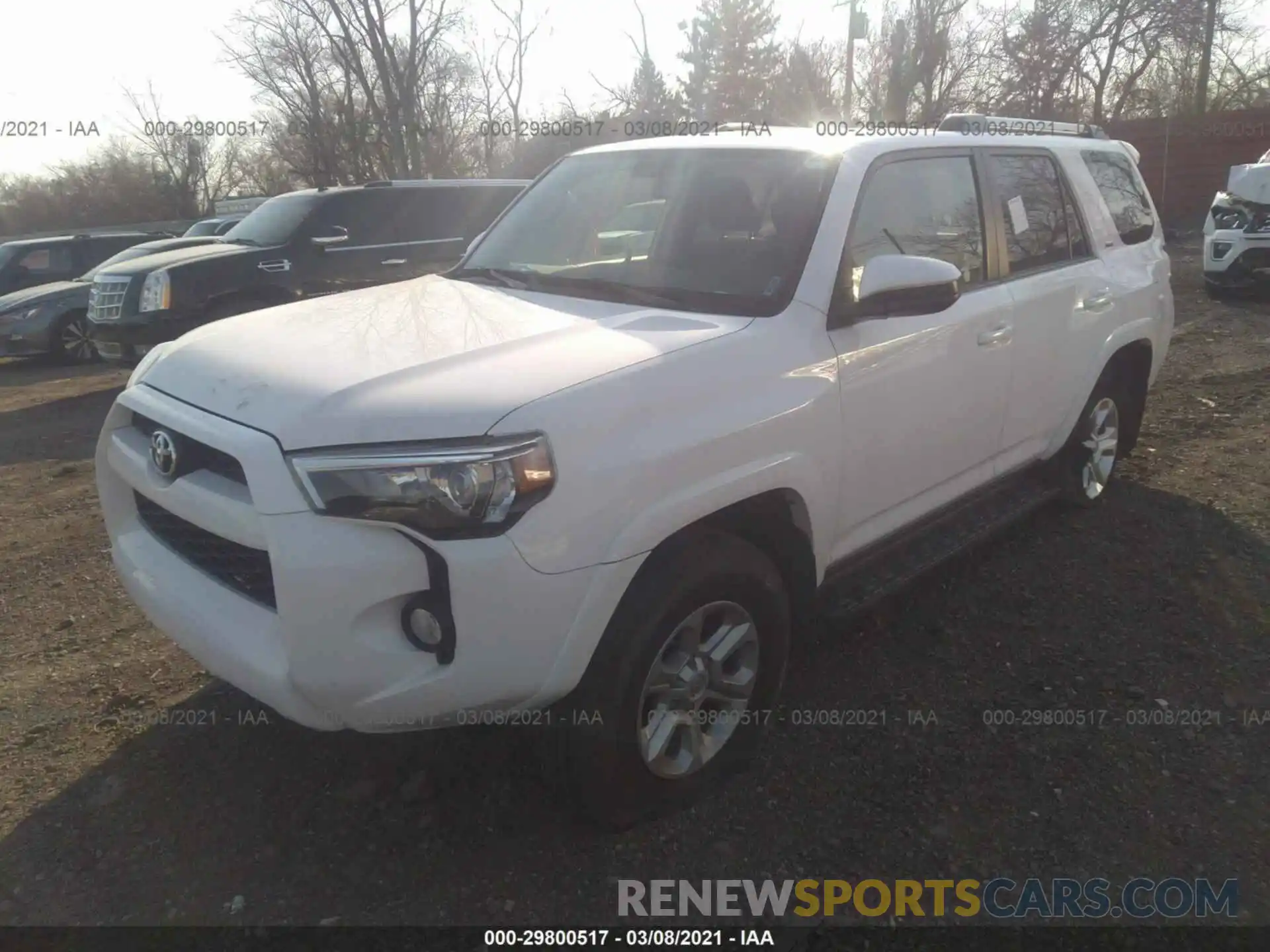 2 Photograph of a damaged car JTEBU5JR1K5631980 TOYOTA 4RUNNER 2019