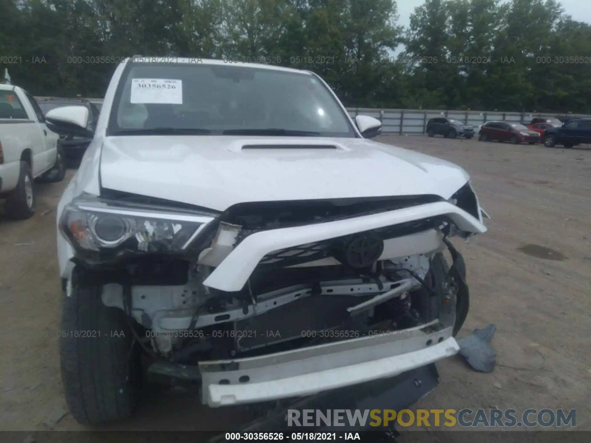 6 Photograph of a damaged car JTEBU5JR1K5632403 TOYOTA 4RUNNER 2019