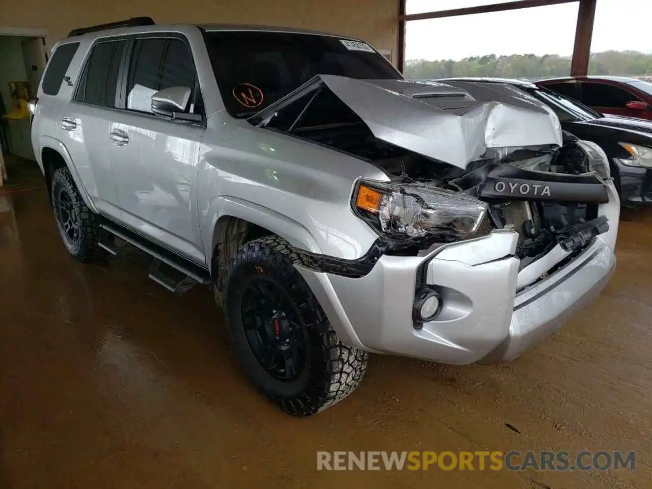 1 Photograph of a damaged car JTEBU5JR1K5634829 TOYOTA 4RUNNER 2019