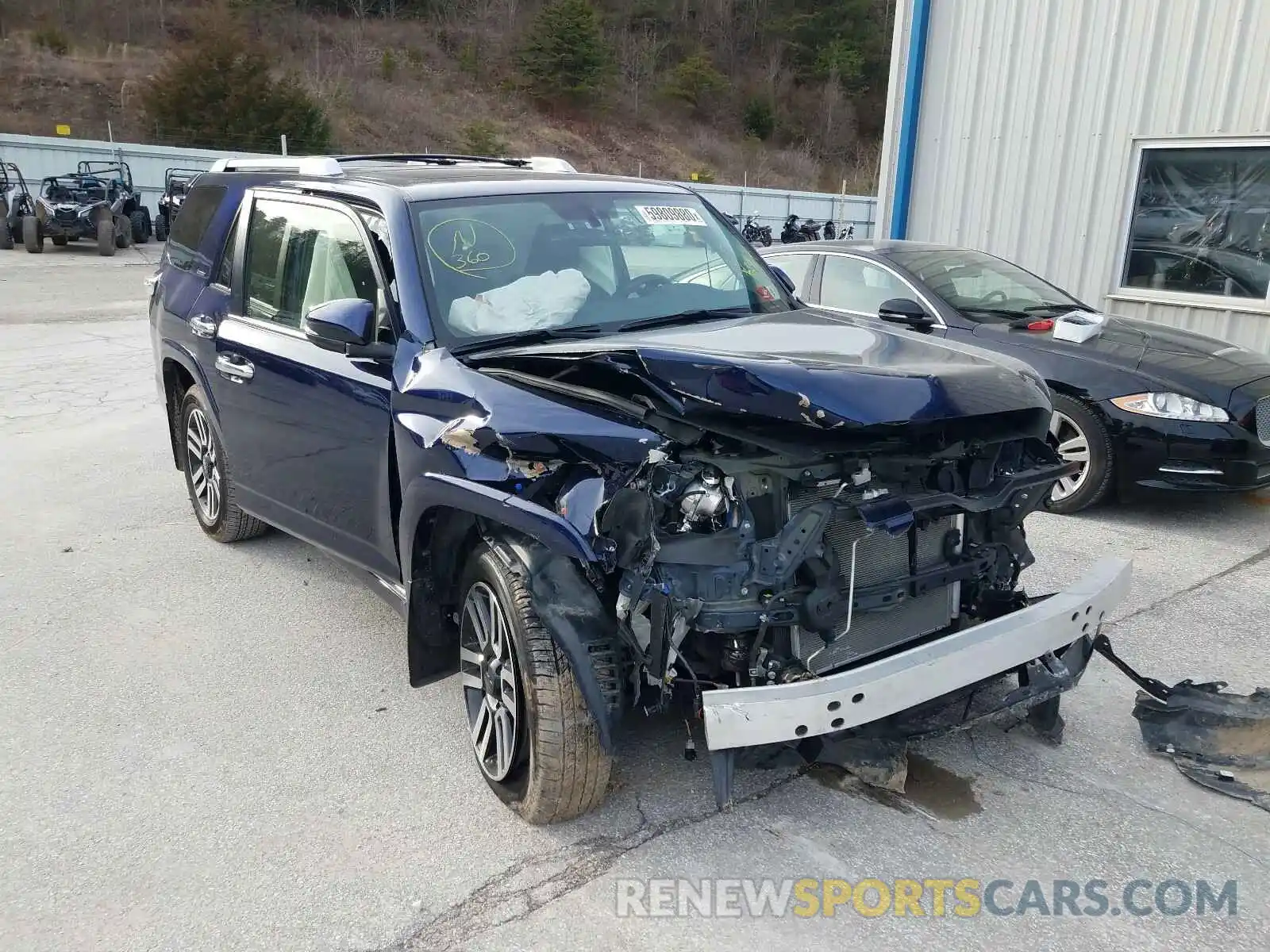 1 Photograph of a damaged car JTEBU5JR1K5634958 TOYOTA 4RUNNER 2019