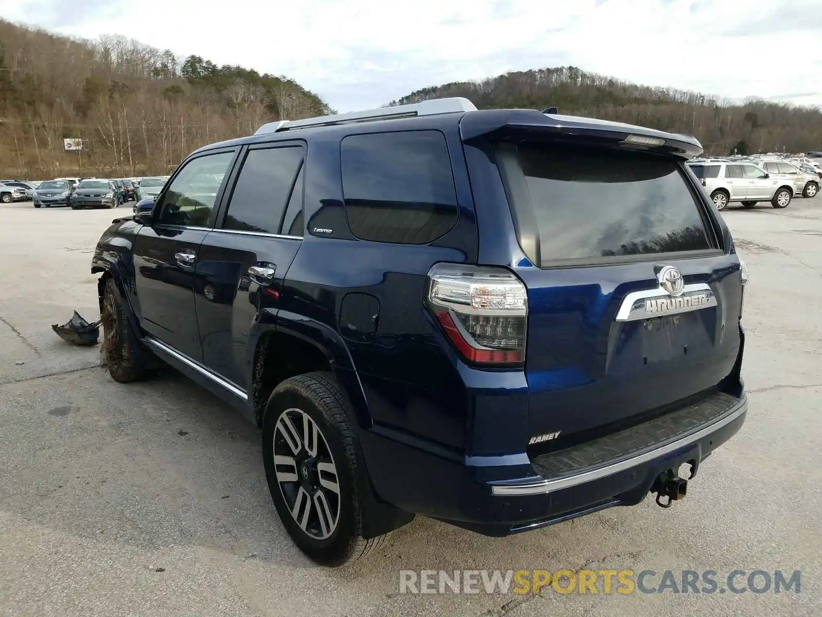 3 Photograph of a damaged car JTEBU5JR1K5634958 TOYOTA 4RUNNER 2019