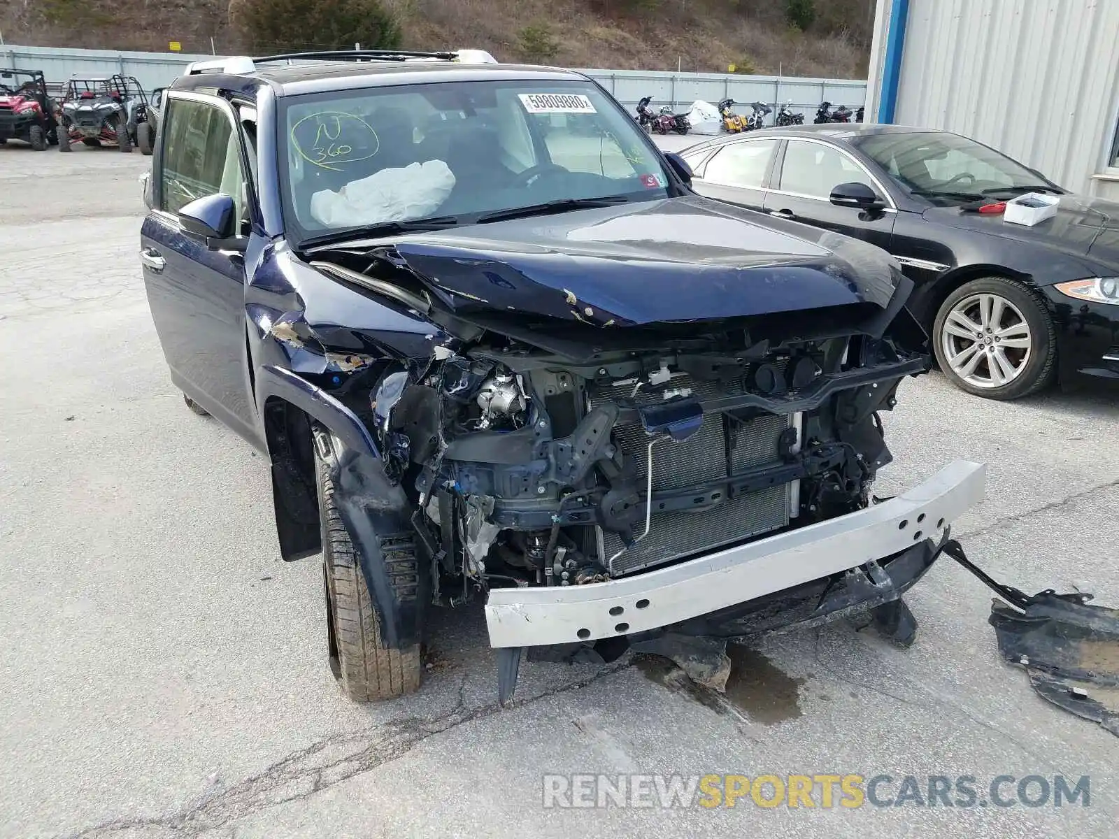 9 Photograph of a damaged car JTEBU5JR1K5634958 TOYOTA 4RUNNER 2019