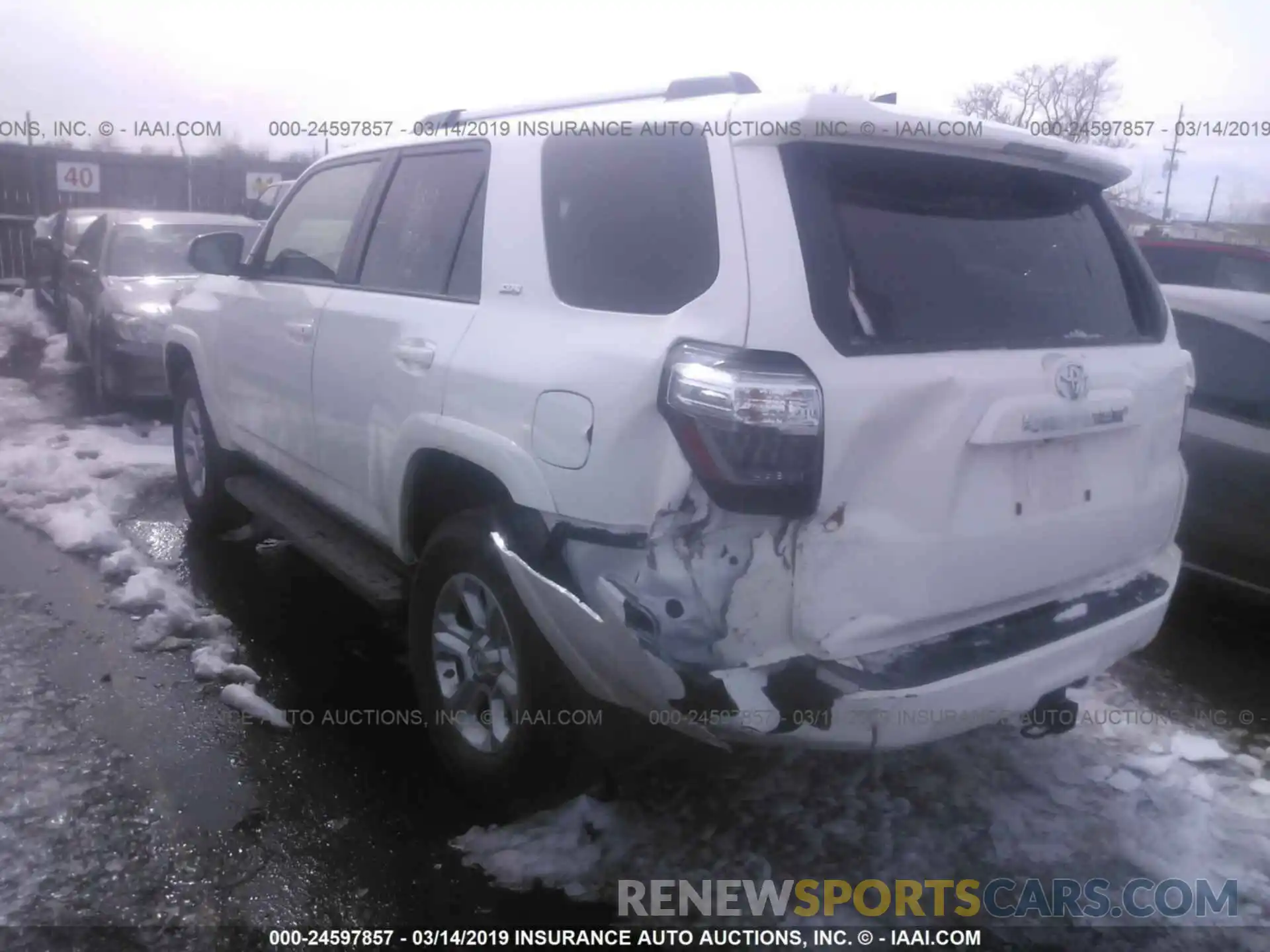 3 Photograph of a damaged car JTEBU5JR1K5635110 TOYOTA 4RUNNER 2019