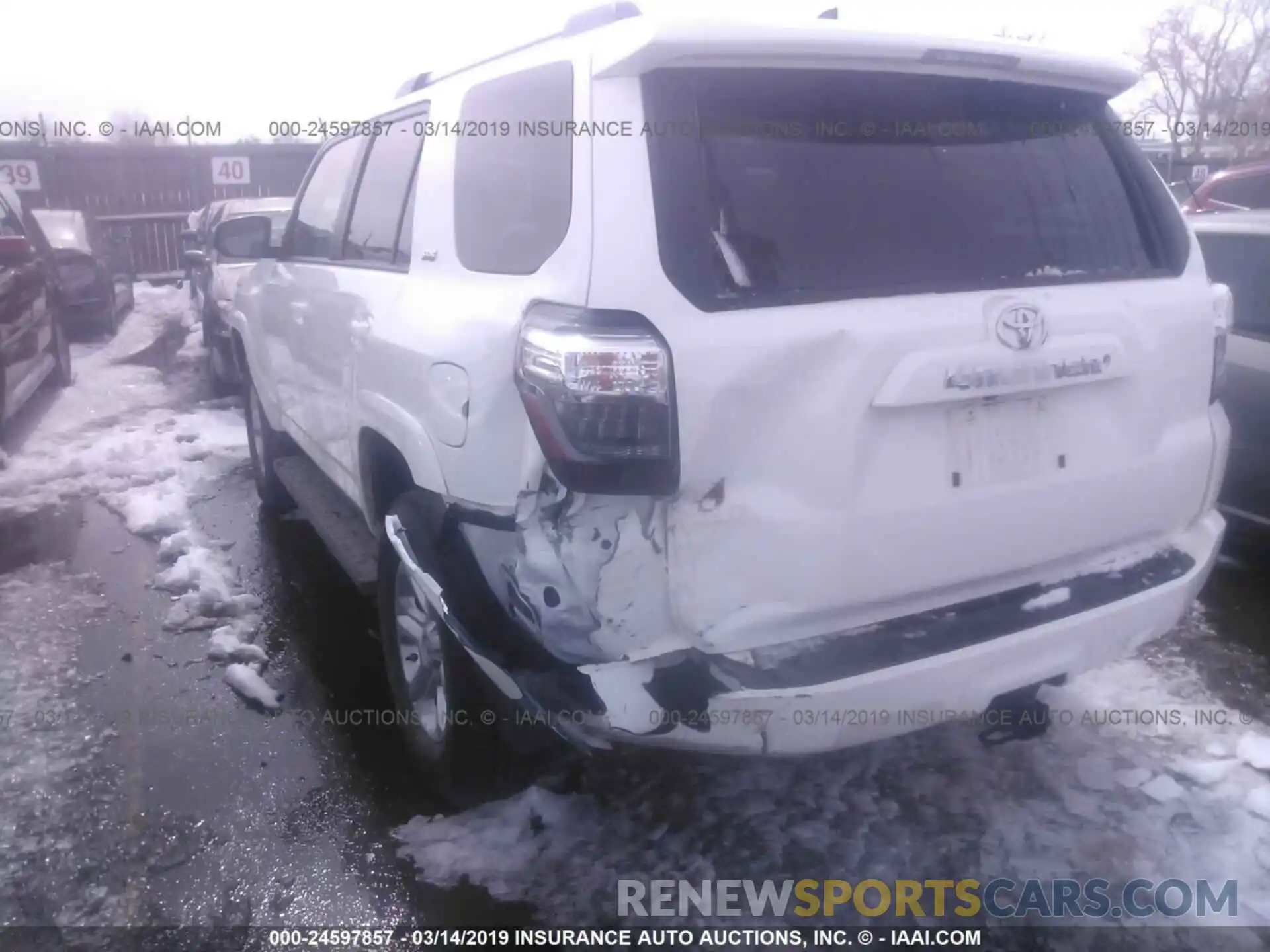 6 Photograph of a damaged car JTEBU5JR1K5635110 TOYOTA 4RUNNER 2019