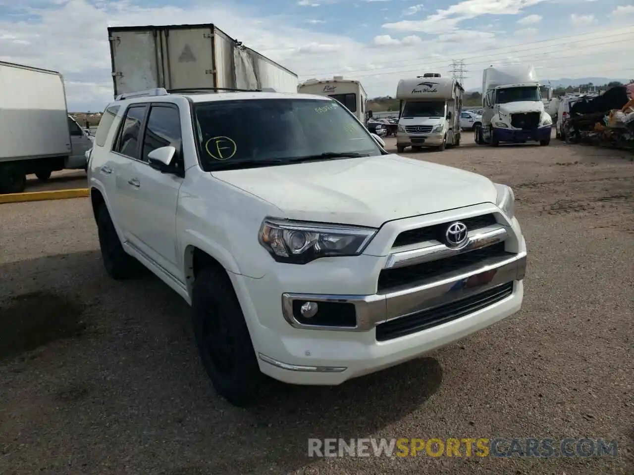 1 Фотография поврежденного автомобиля JTEBU5JR1K5635592 TOYOTA 4RUNNER 2019