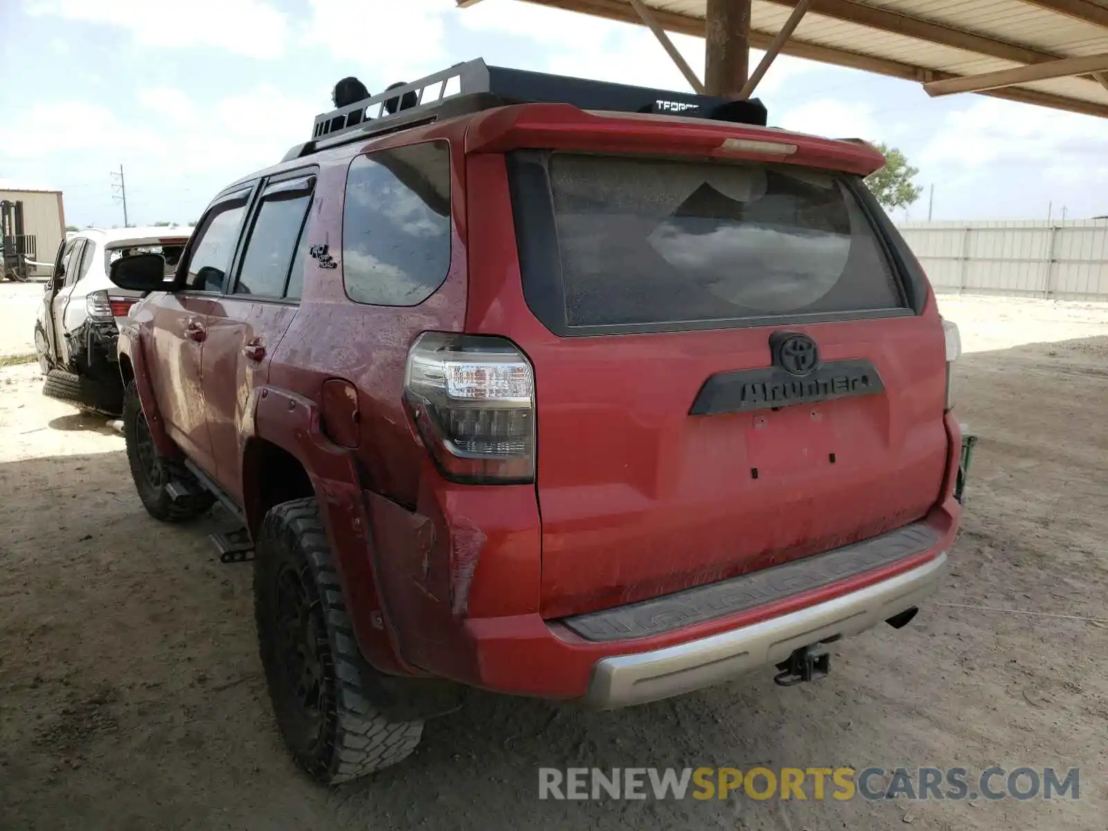 3 Photograph of a damaged car JTEBU5JR1K5636130 TOYOTA 4RUNNER 2019