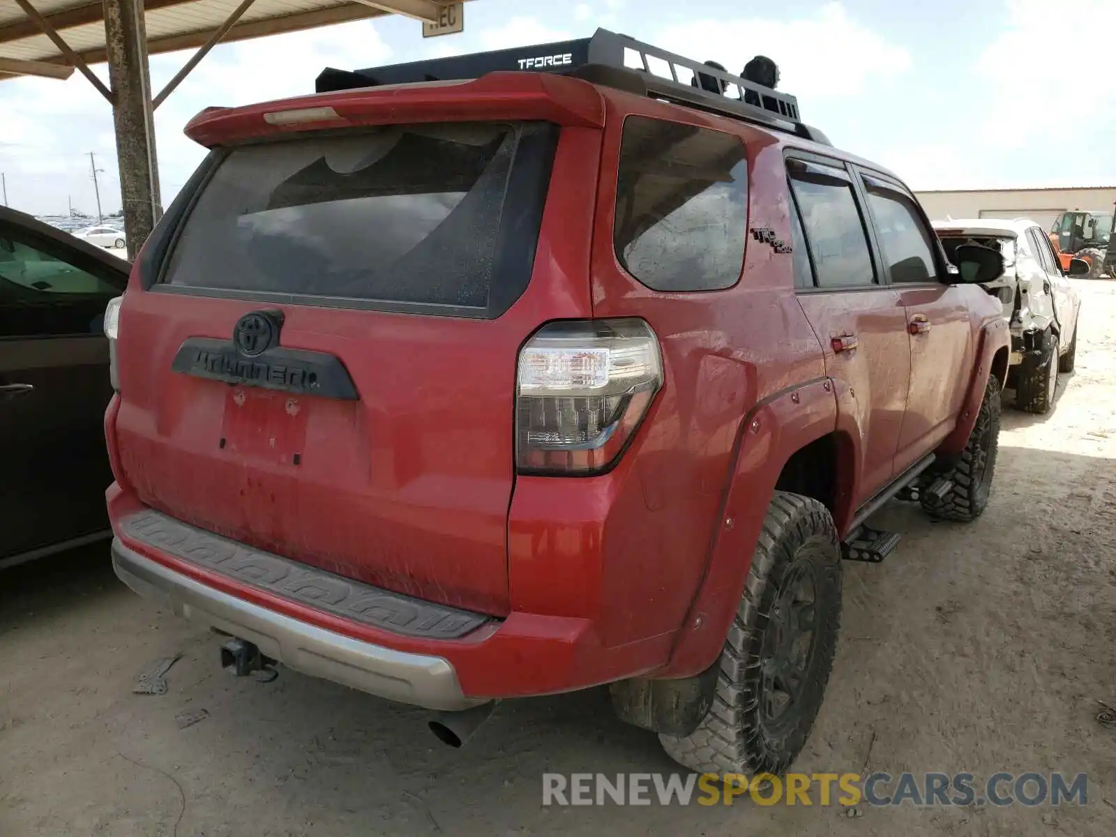 4 Photograph of a damaged car JTEBU5JR1K5636130 TOYOTA 4RUNNER 2019