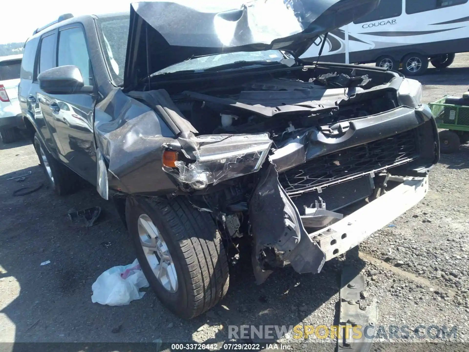 6 Photograph of a damaged car JTEBU5JR1K5636676 TOYOTA 4RUNNER 2019