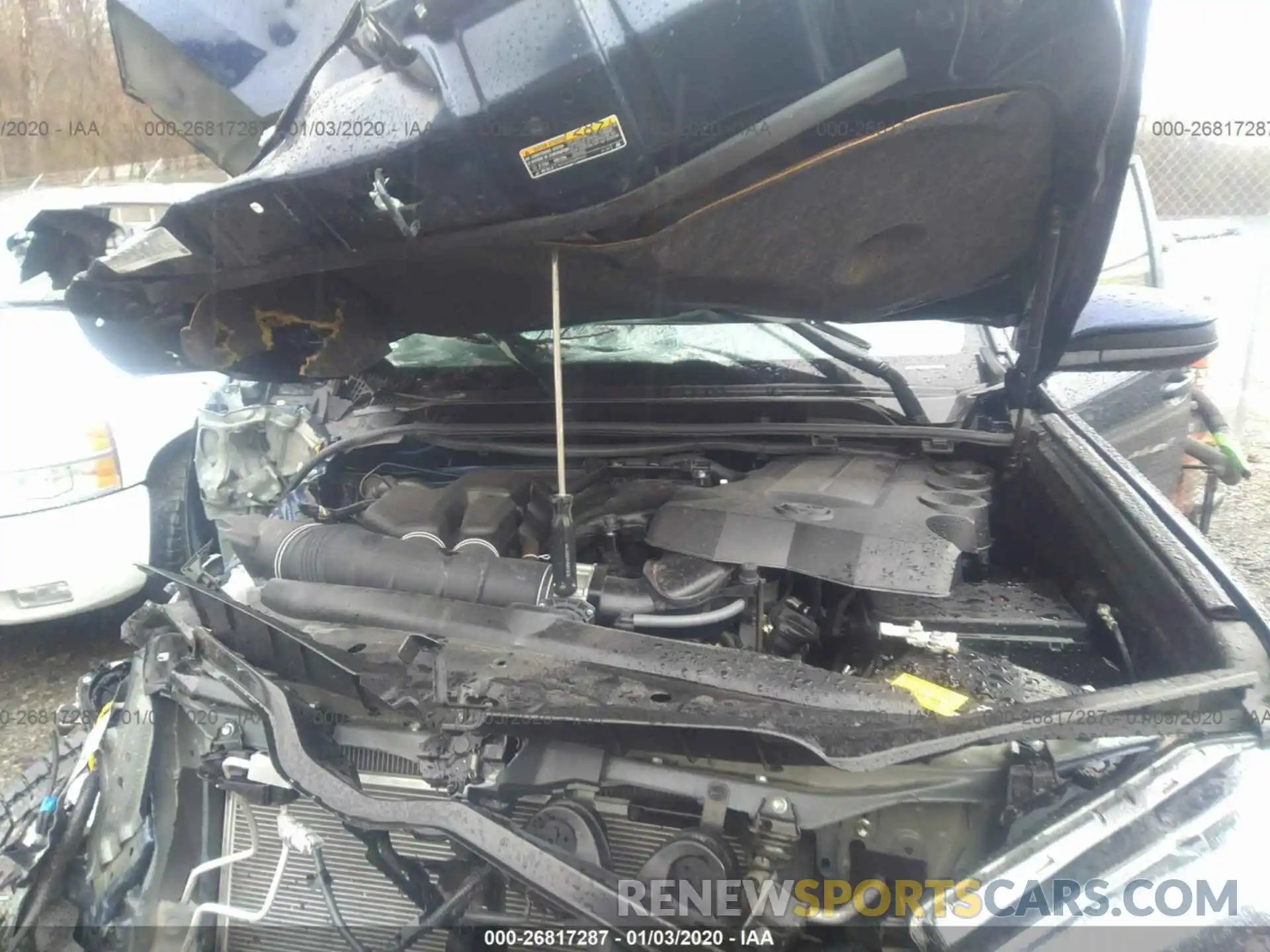 10 Фотография поврежденного автомобиля JTEBU5JR1K5639626 TOYOTA 4RUNNER 2019