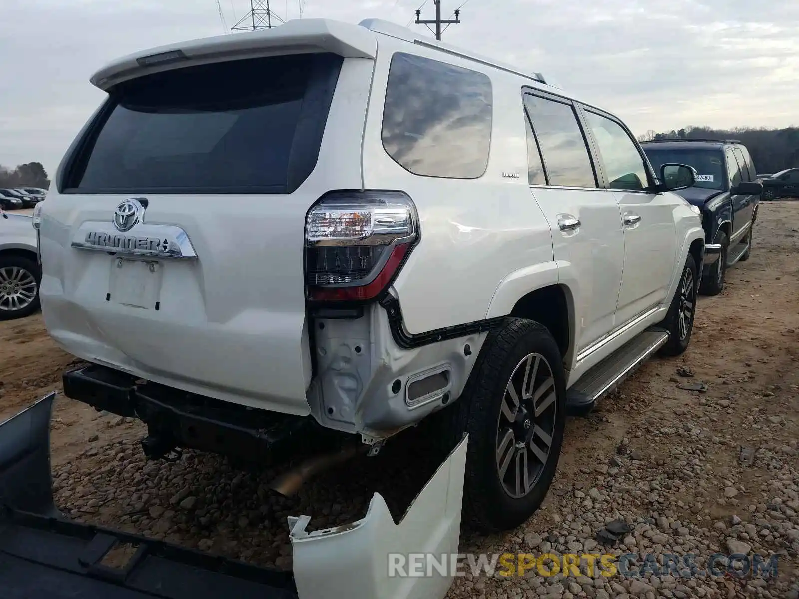 4 Фотография поврежденного автомобиля JTEBU5JR1K5639934 TOYOTA 4RUNNER 2019