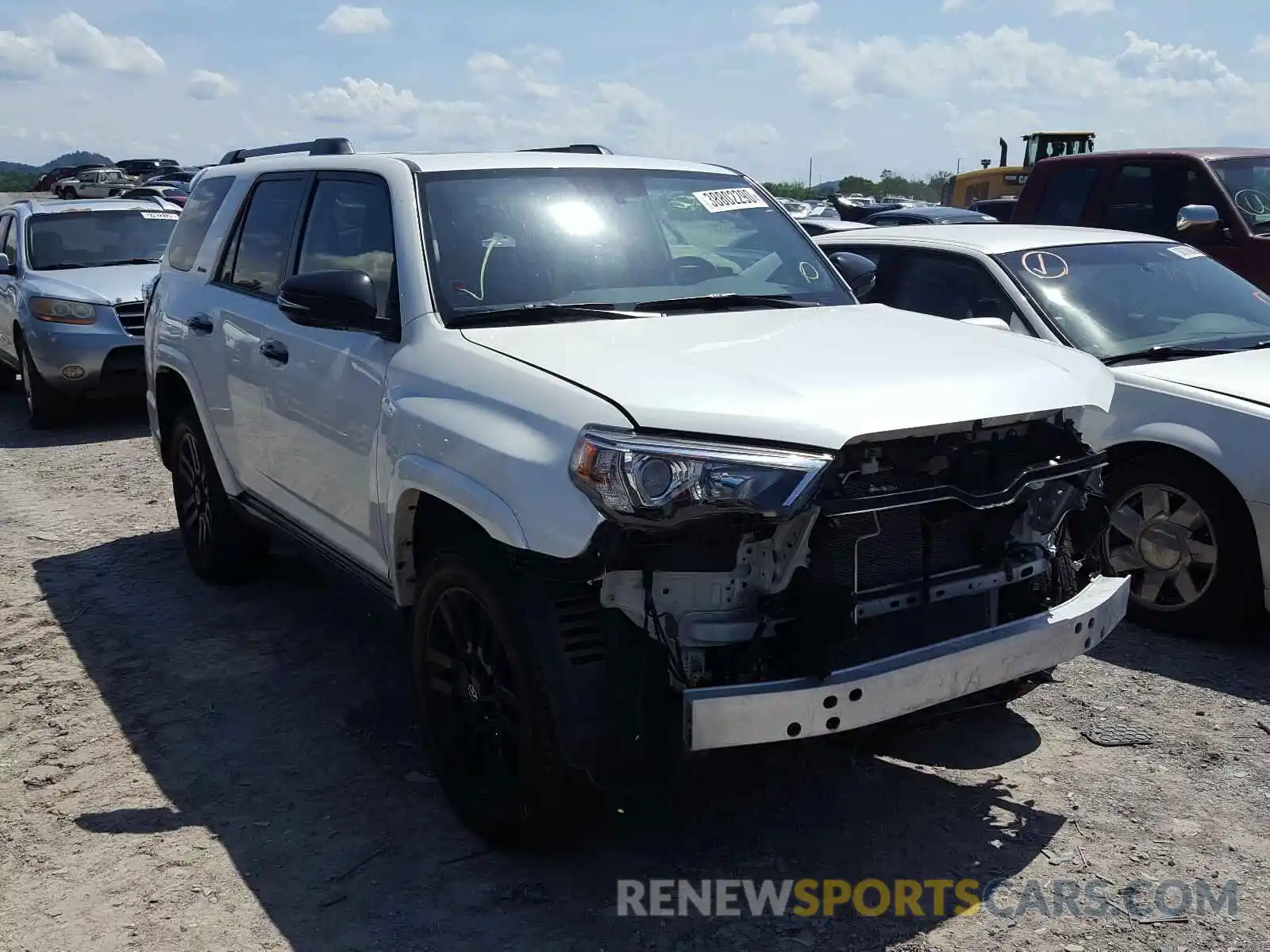 1 Photograph of a damaged car JTEBU5JR1K5639996 TOYOTA 4RUNNER 2019