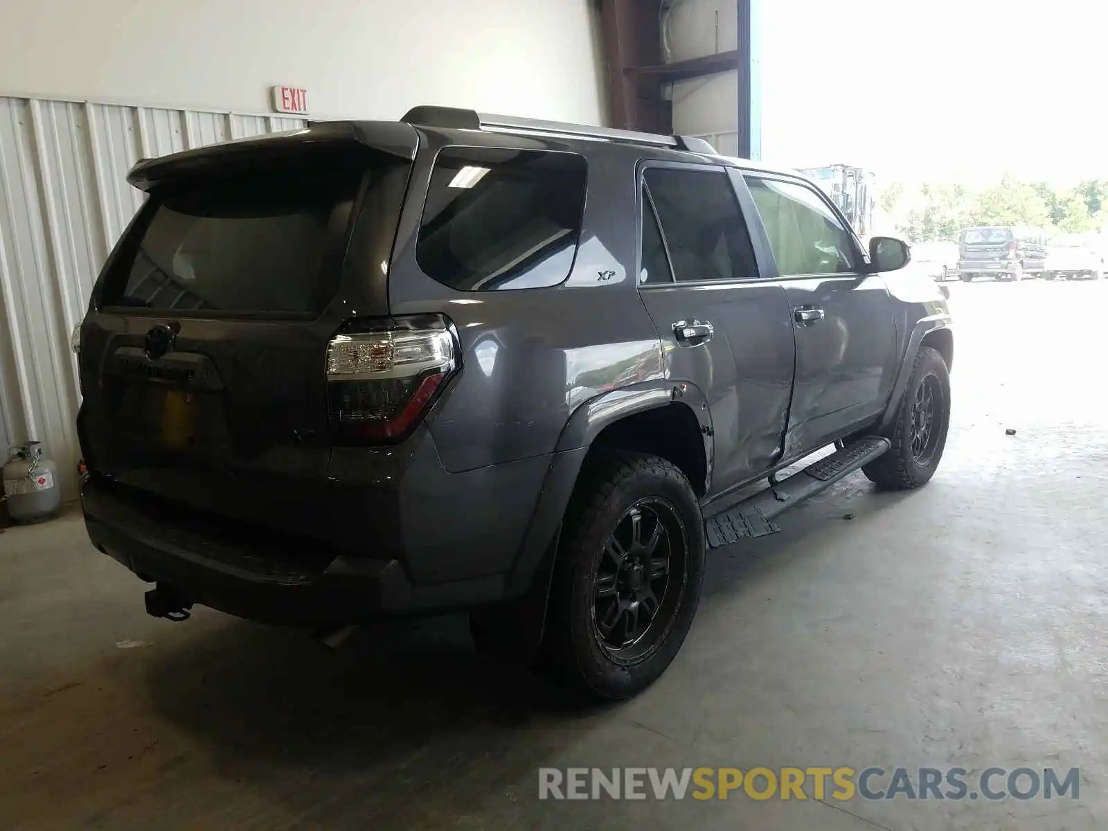 4 Photograph of a damaged car JTEBU5JR1K5640730 TOYOTA 4RUNNER 2019