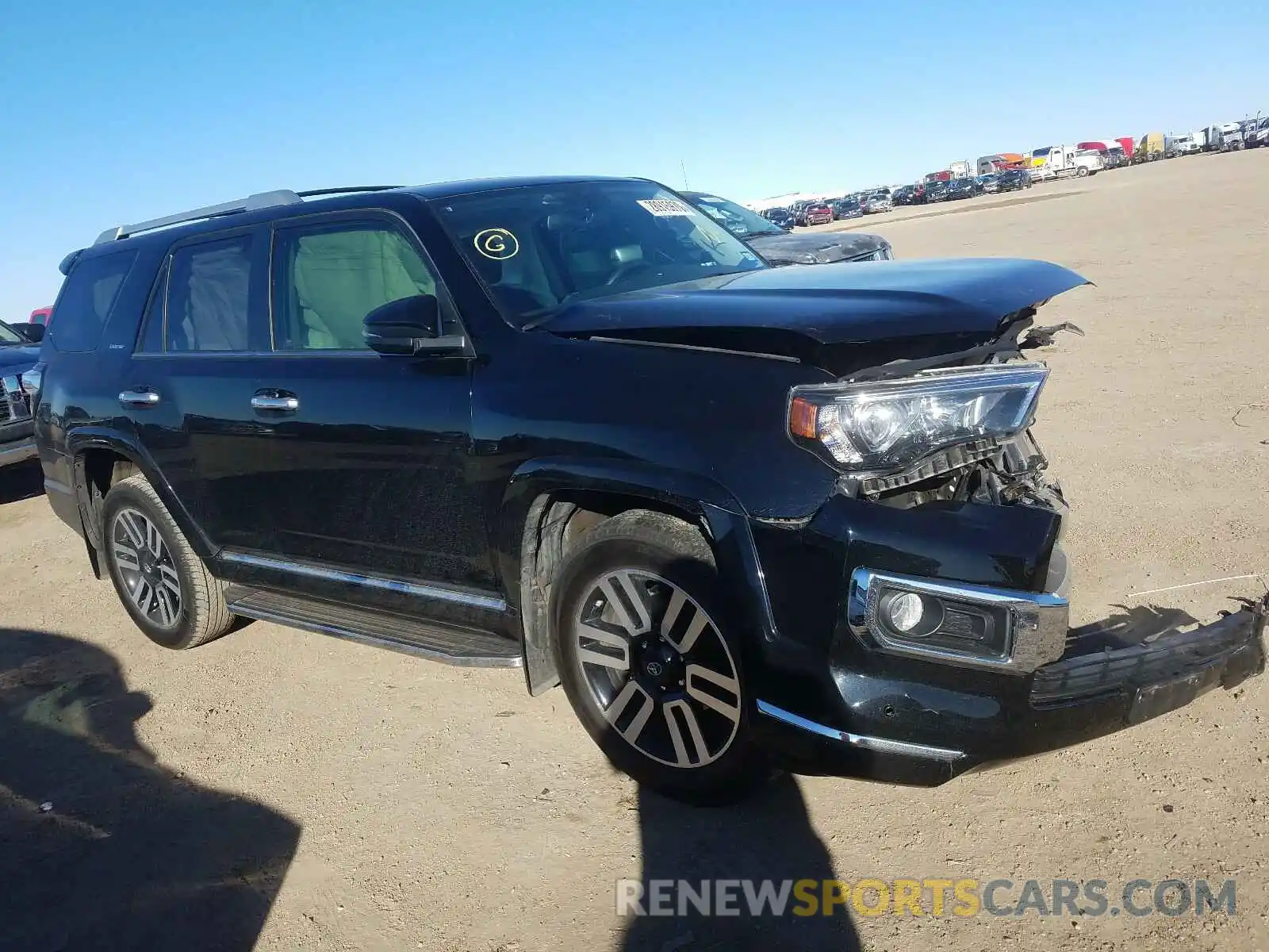 1 Photograph of a damaged car JTEBU5JR1K5641926 TOYOTA 4RUNNER 2019