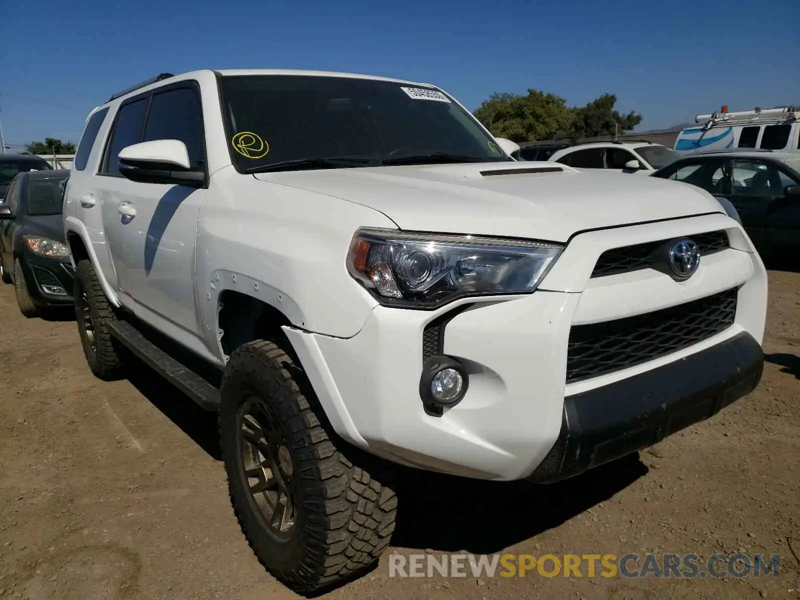 1 Photograph of a damaged car JTEBU5JR1K5643658 TOYOTA 4RUNNER 2019