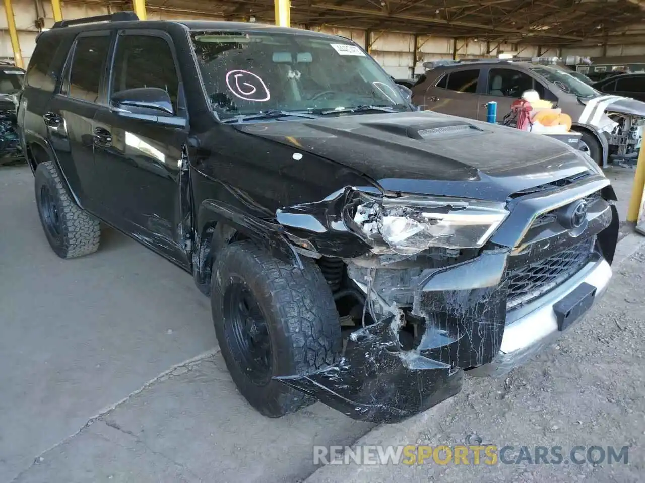 9 Фотография поврежденного автомобиля JTEBU5JR1K5643918 TOYOTA 4RUNNER 2019