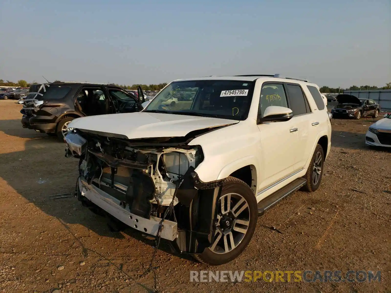 2 Фотография поврежденного автомобиля JTEBU5JR1K5646690 TOYOTA 4RUNNER 2019