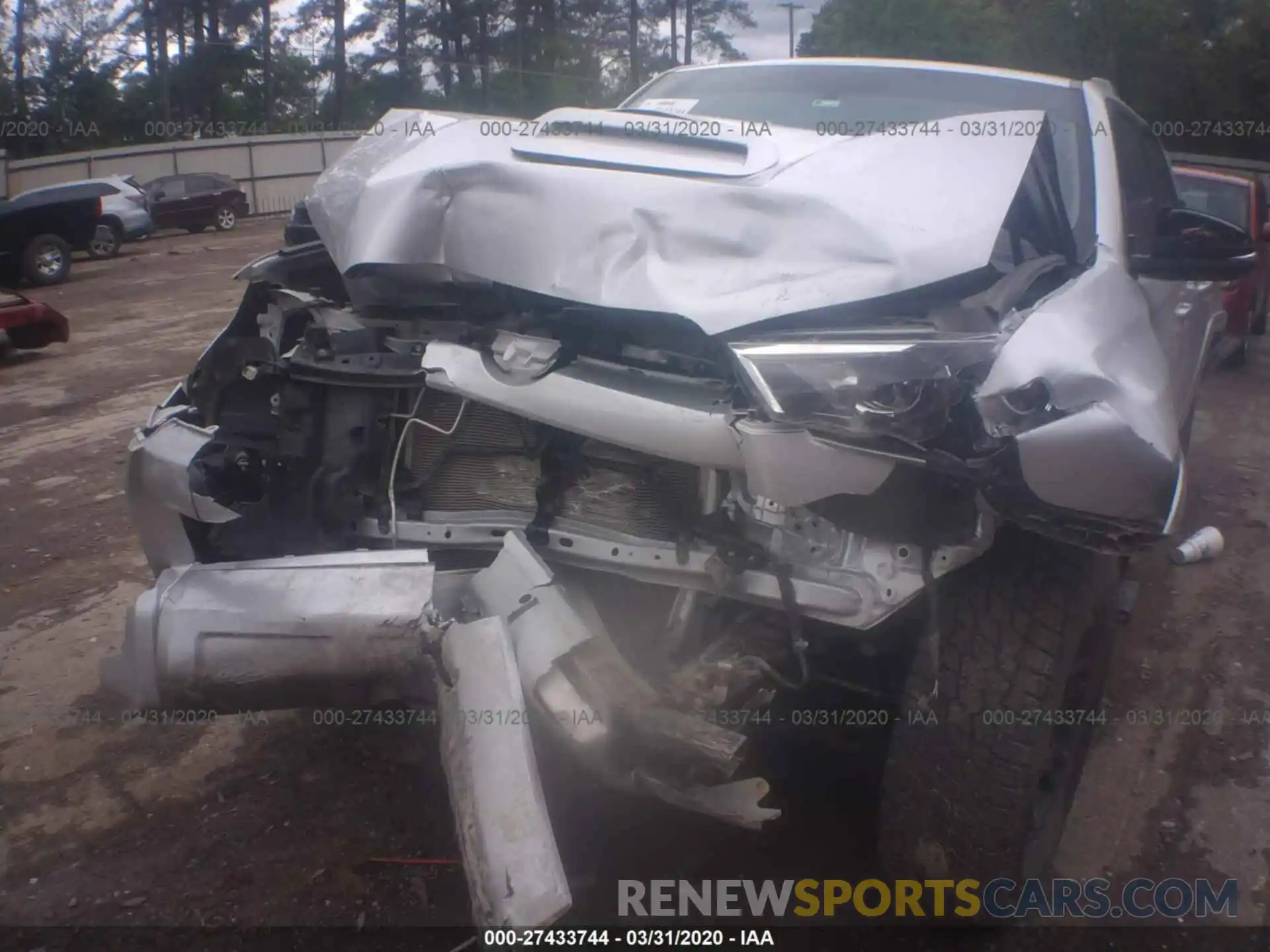 6 Photograph of a damaged car JTEBU5JR1K5647211 TOYOTA 4RUNNER 2019