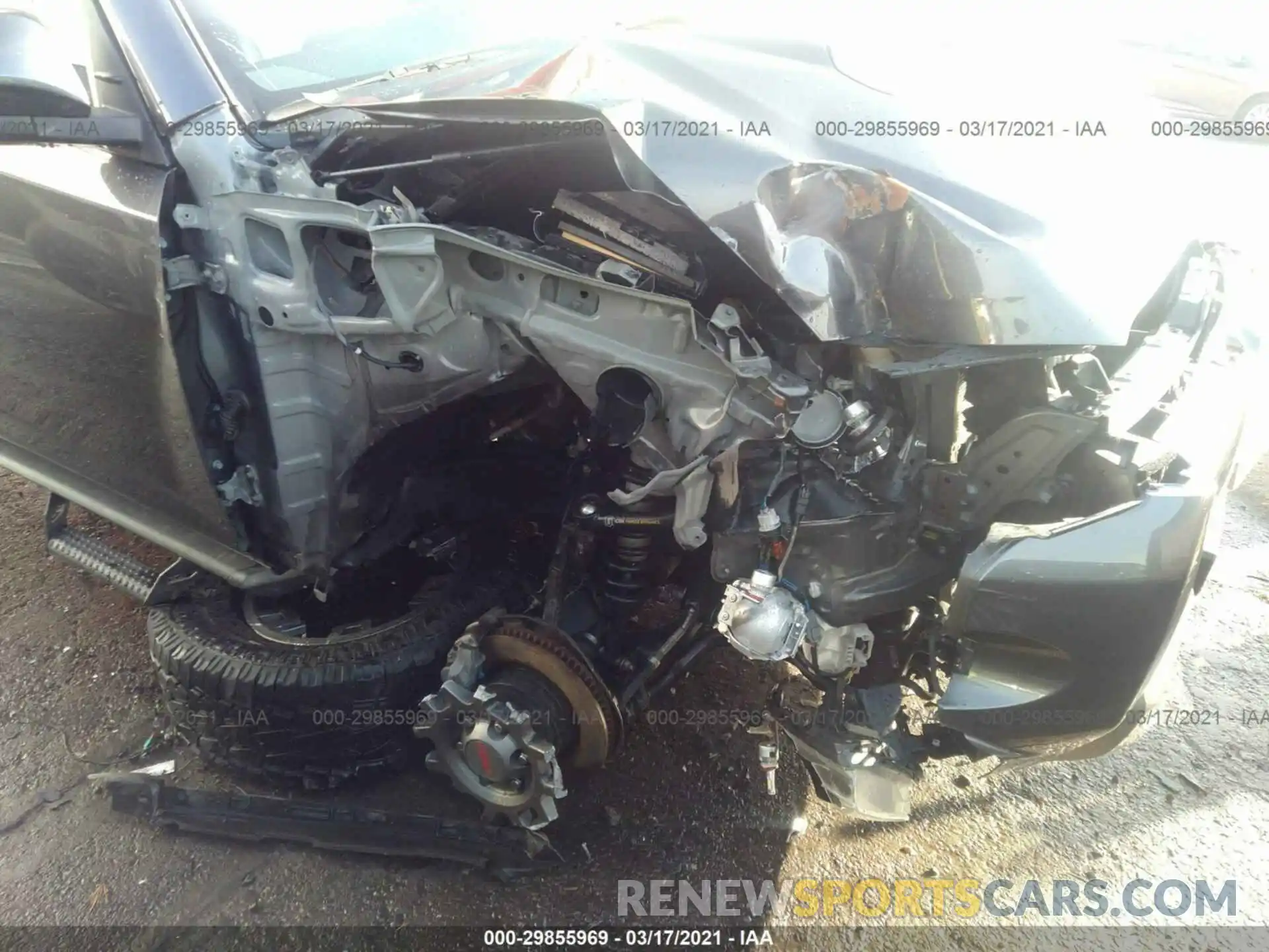 6 Фотография поврежденного автомобиля JTEBU5JR1K5649251 TOYOTA 4RUNNER 2019