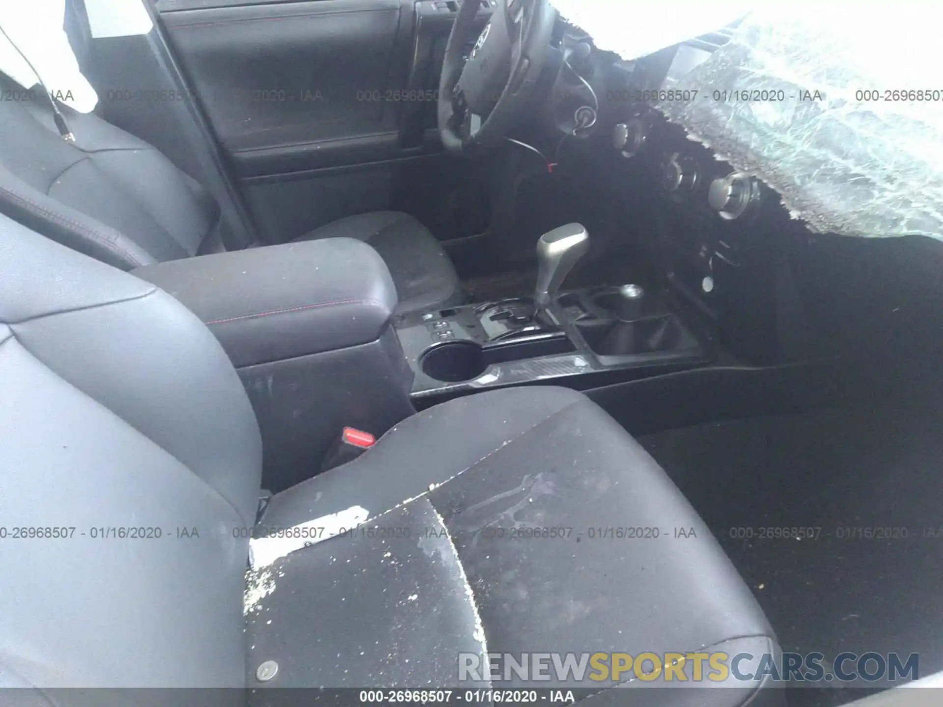 5 Photograph of a damaged car JTEBU5JR1K5649962 TOYOTA 4RUNNER 2019