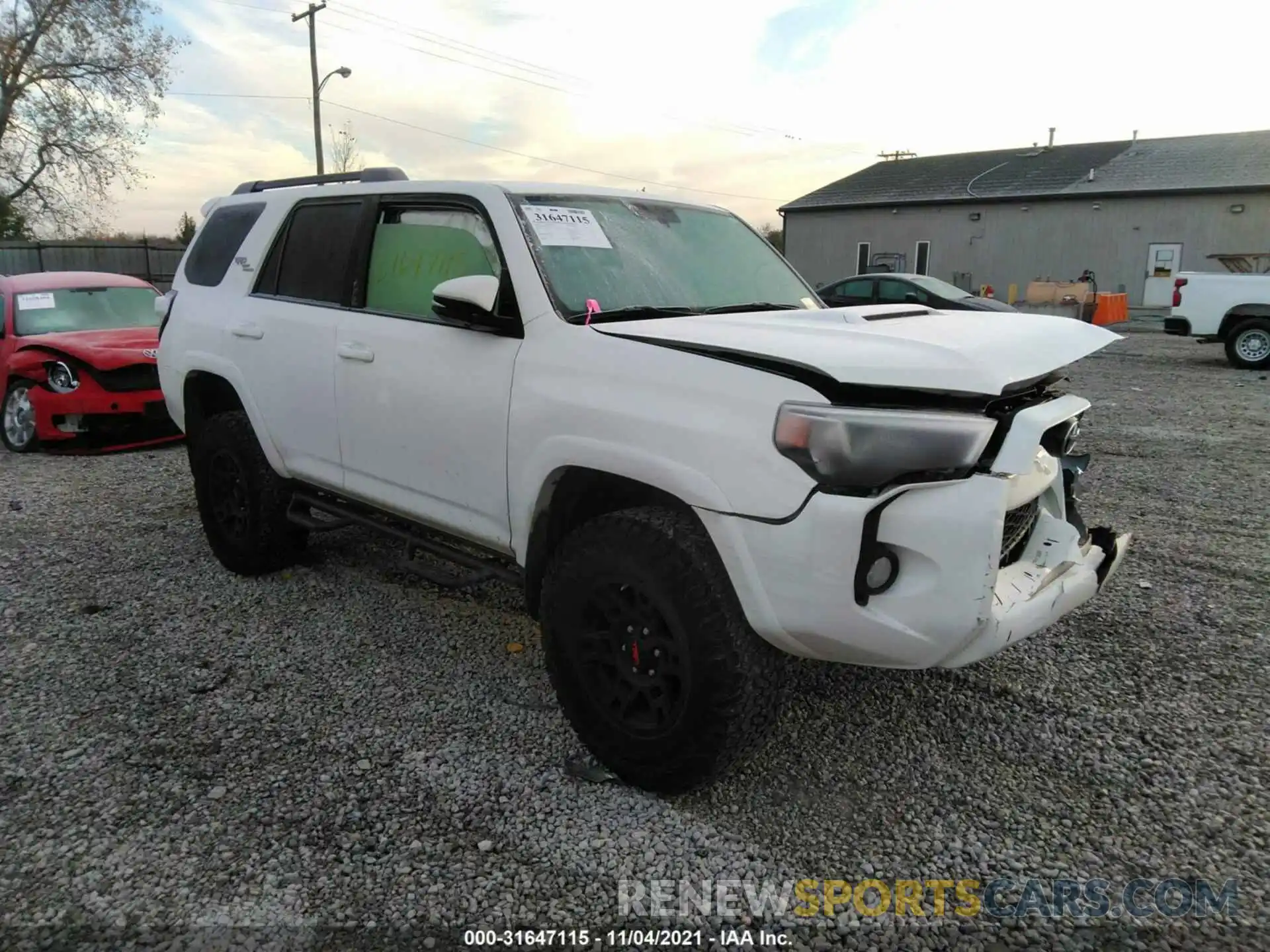 1 Photograph of a damaged car JTEBU5JR1K5652411 TOYOTA 4RUNNER 2019