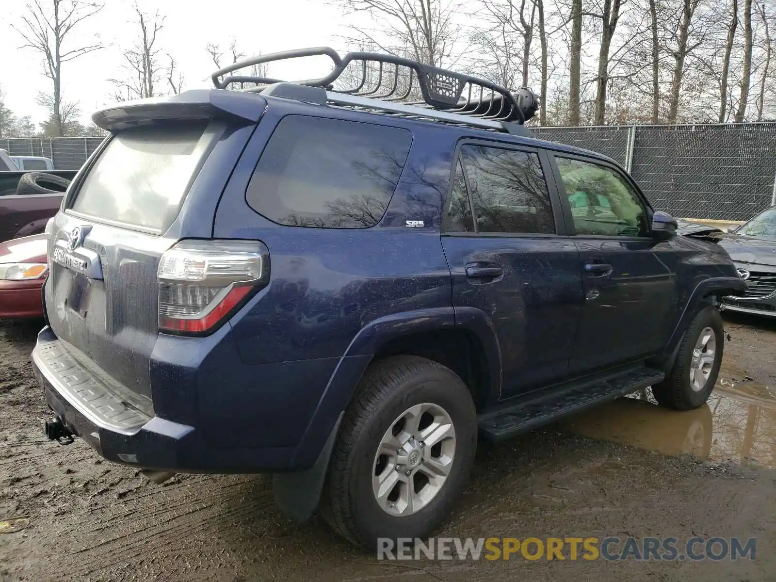 4 Фотография поврежденного автомобиля JTEBU5JR1K5652439 TOYOTA 4RUNNER 2019