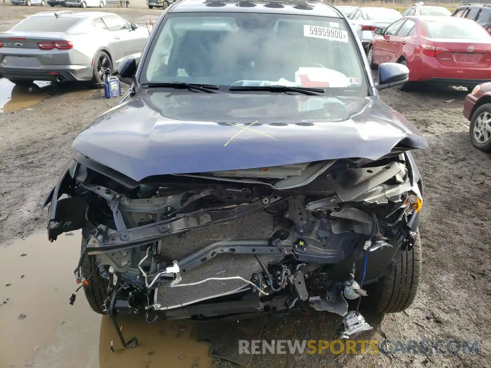 7 Фотография поврежденного автомобиля JTEBU5JR1K5652439 TOYOTA 4RUNNER 2019