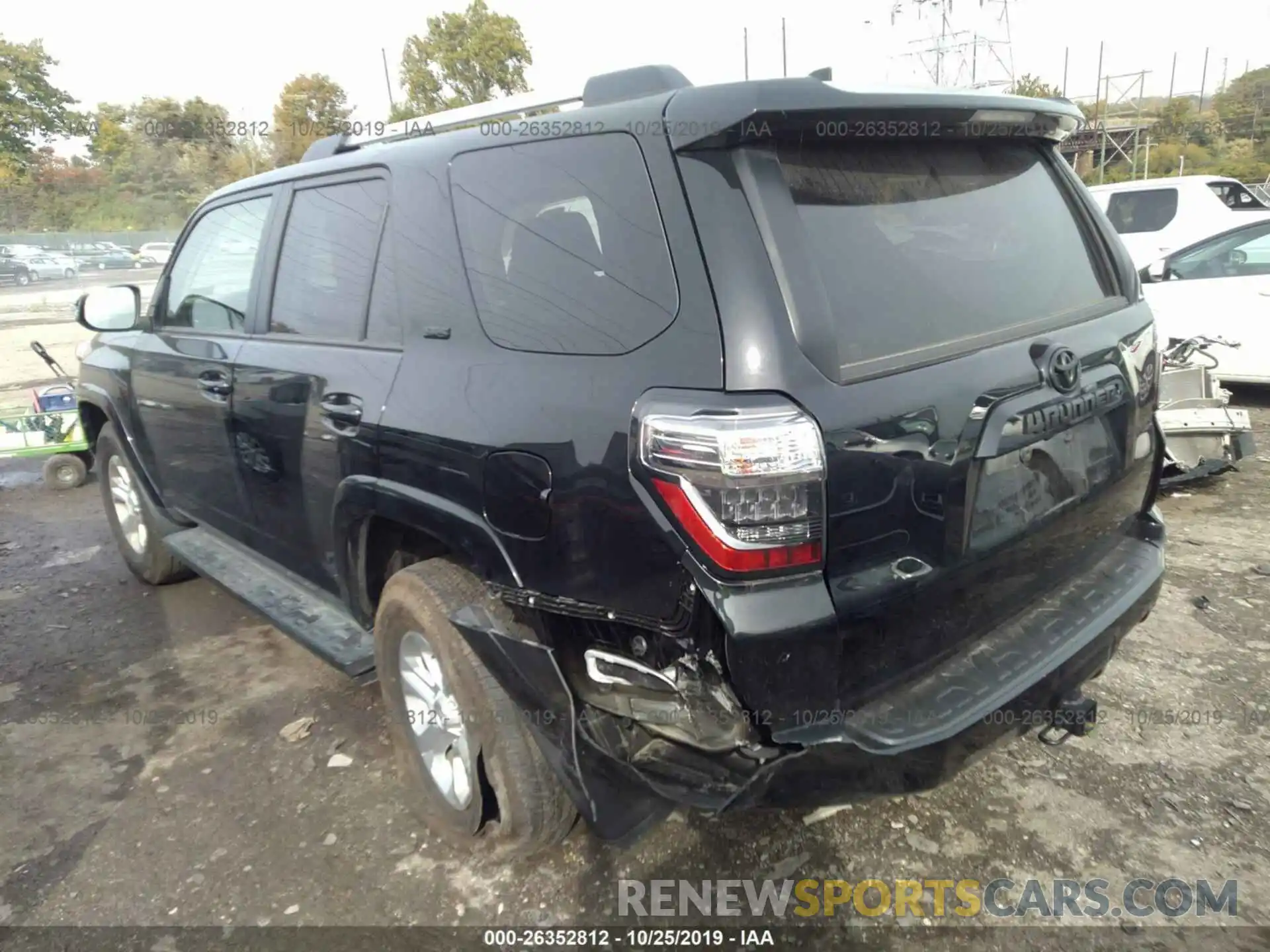 3 Photograph of a damaged car JTEBU5JR1K5653221 TOYOTA 4RUNNER 2019