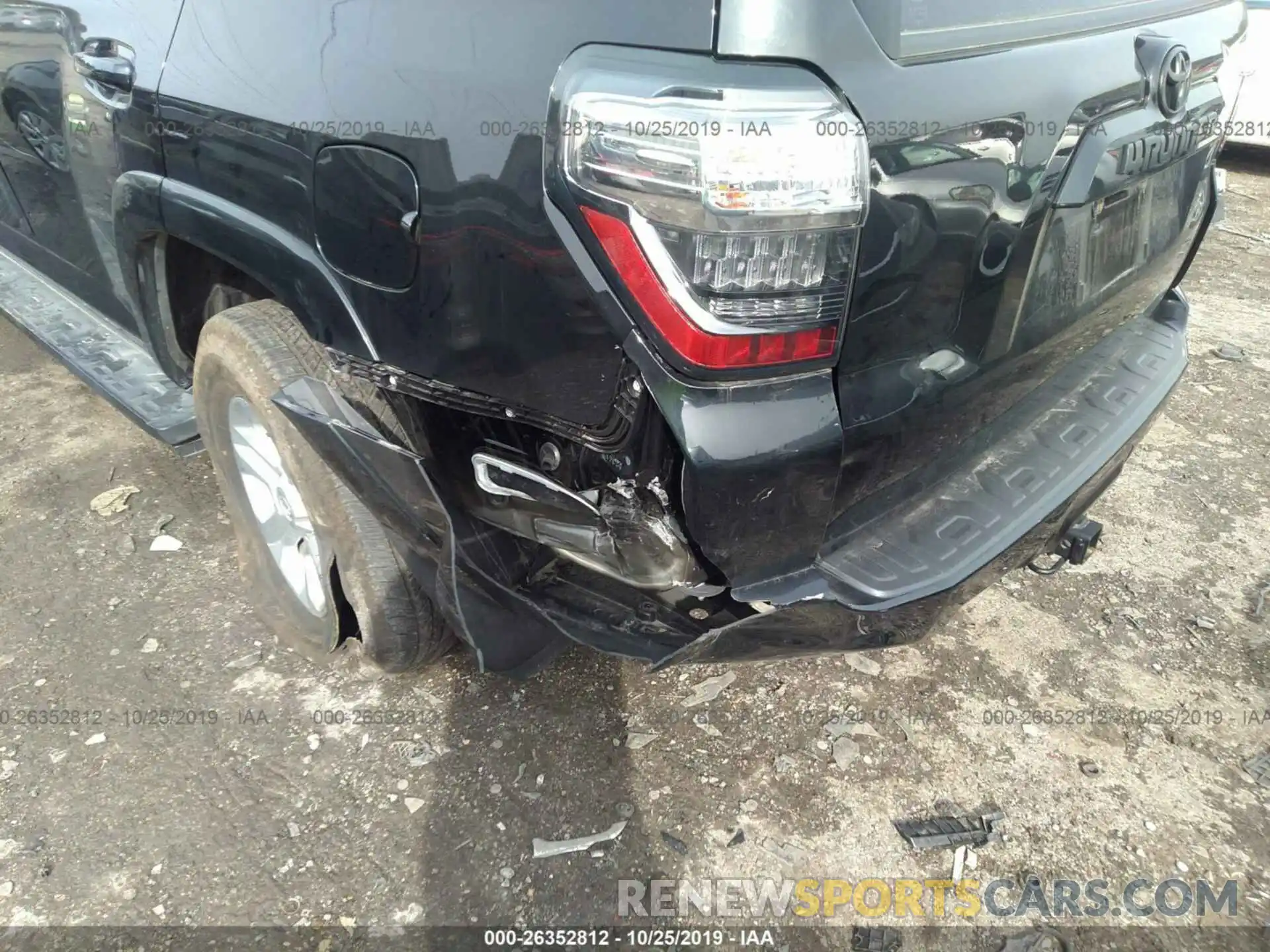 6 Photograph of a damaged car JTEBU5JR1K5653221 TOYOTA 4RUNNER 2019