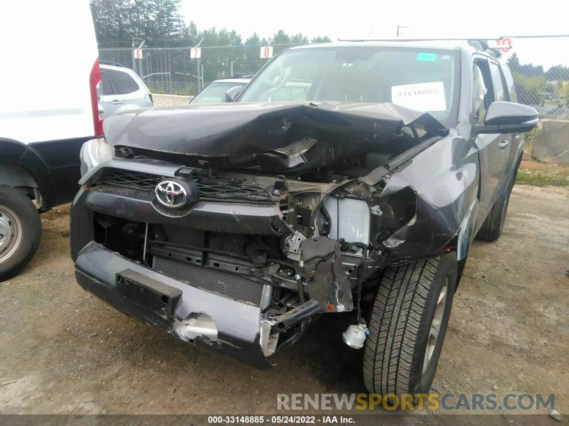 6 Photograph of a damaged car JTEBU5JR1K5655406 TOYOTA 4RUNNER 2019