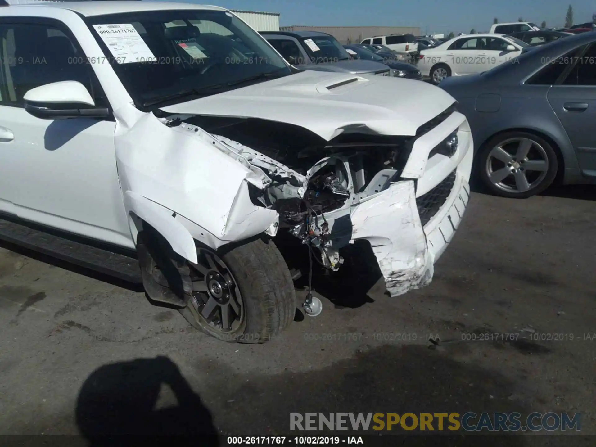 6 Photograph of a damaged car JTEBU5JR1K5655888 TOYOTA 4RUNNER 2019