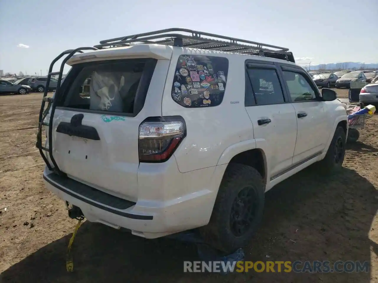 4 Фотография поврежденного автомобиля JTEBU5JR1K5657334 TOYOTA 4RUNNER 2019