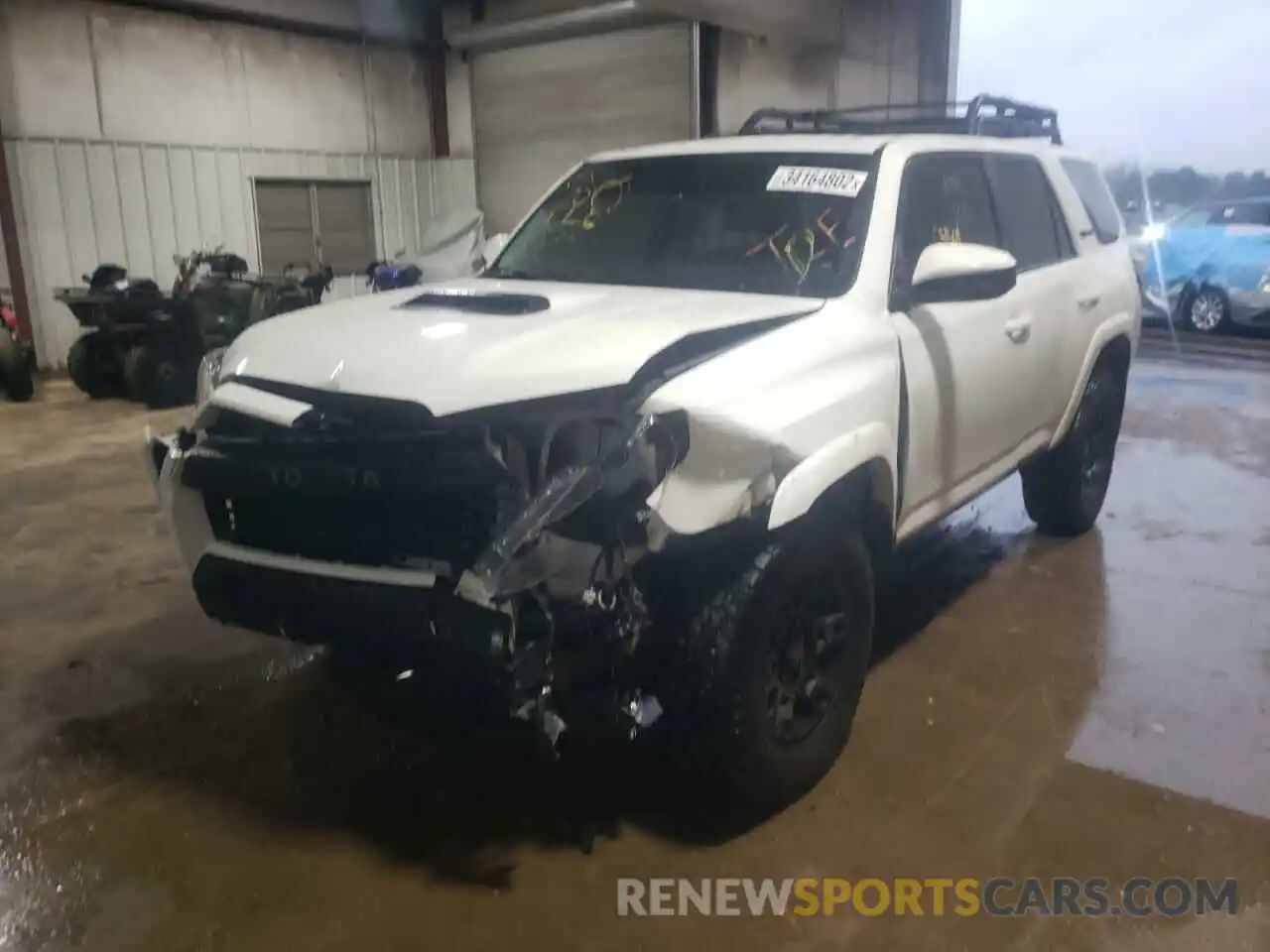 2 Photograph of a damaged car JTEBU5JR1K5658631 TOYOTA 4RUNNER 2019