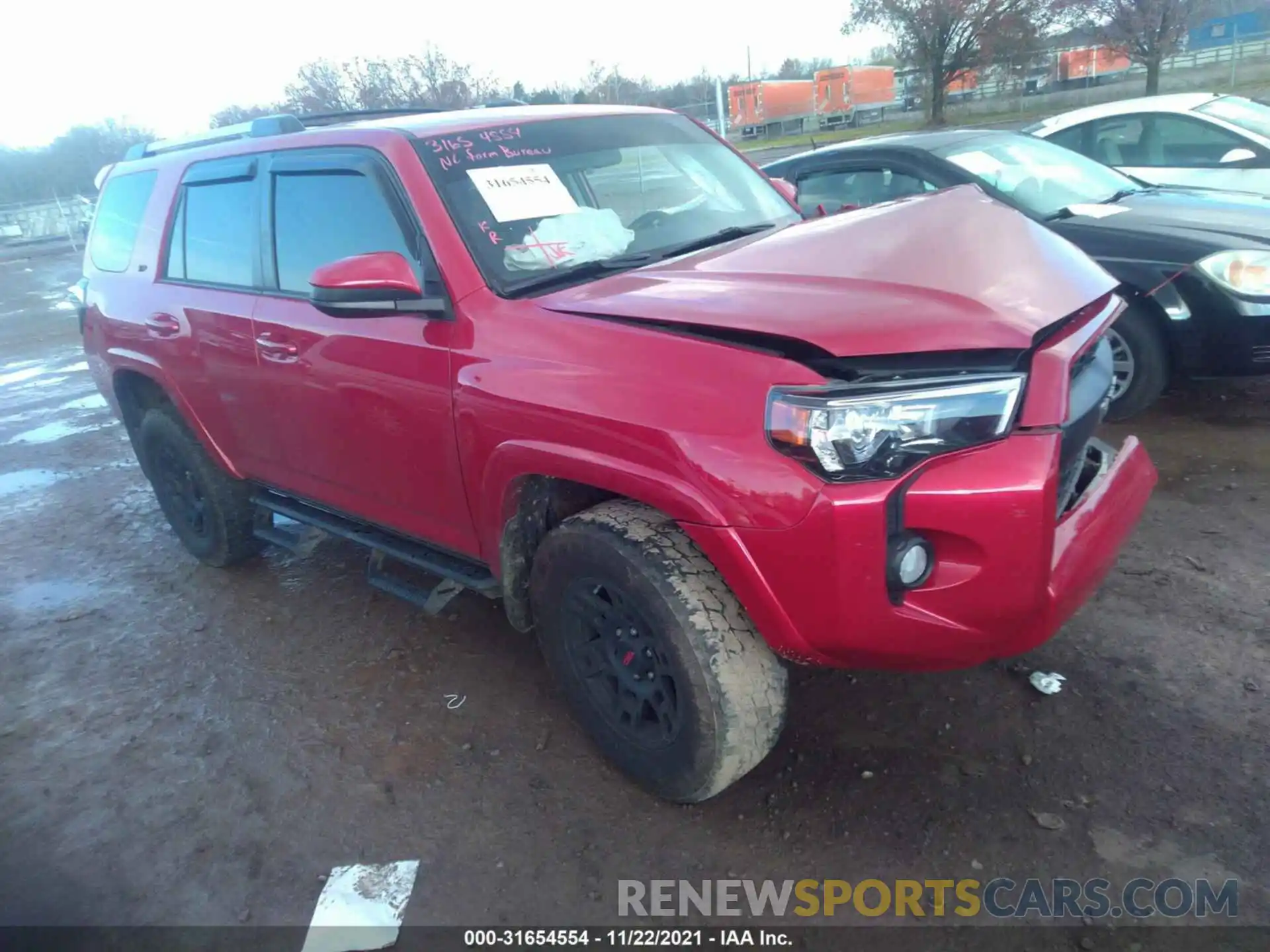 1 Photograph of a damaged car JTEBU5JR1K5661349 TOYOTA 4RUNNER 2019