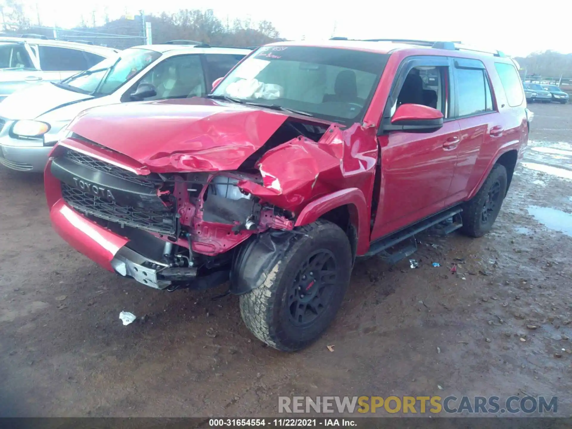 2 Photograph of a damaged car JTEBU5JR1K5661349 TOYOTA 4RUNNER 2019