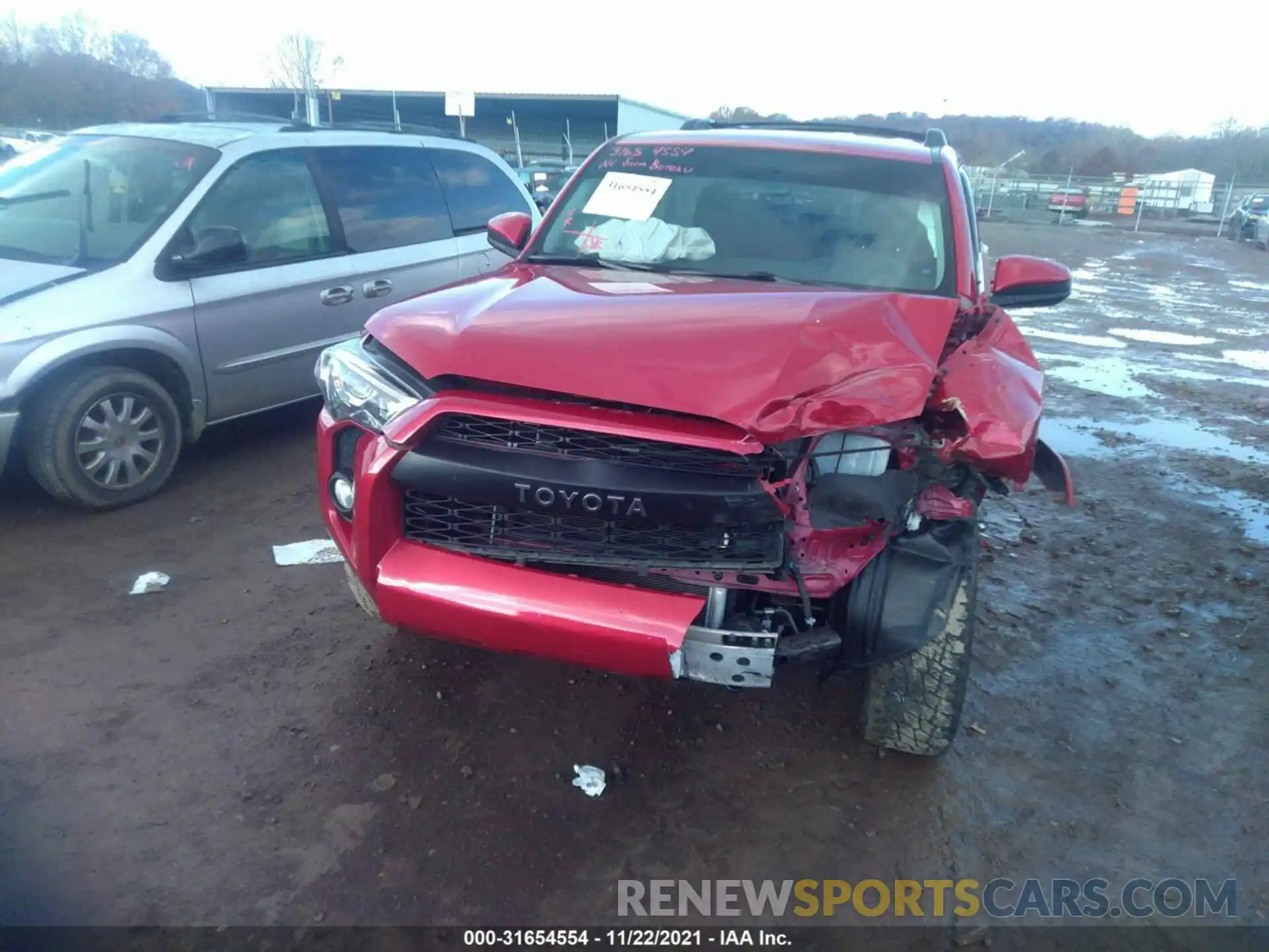 6 Photograph of a damaged car JTEBU5JR1K5661349 TOYOTA 4RUNNER 2019