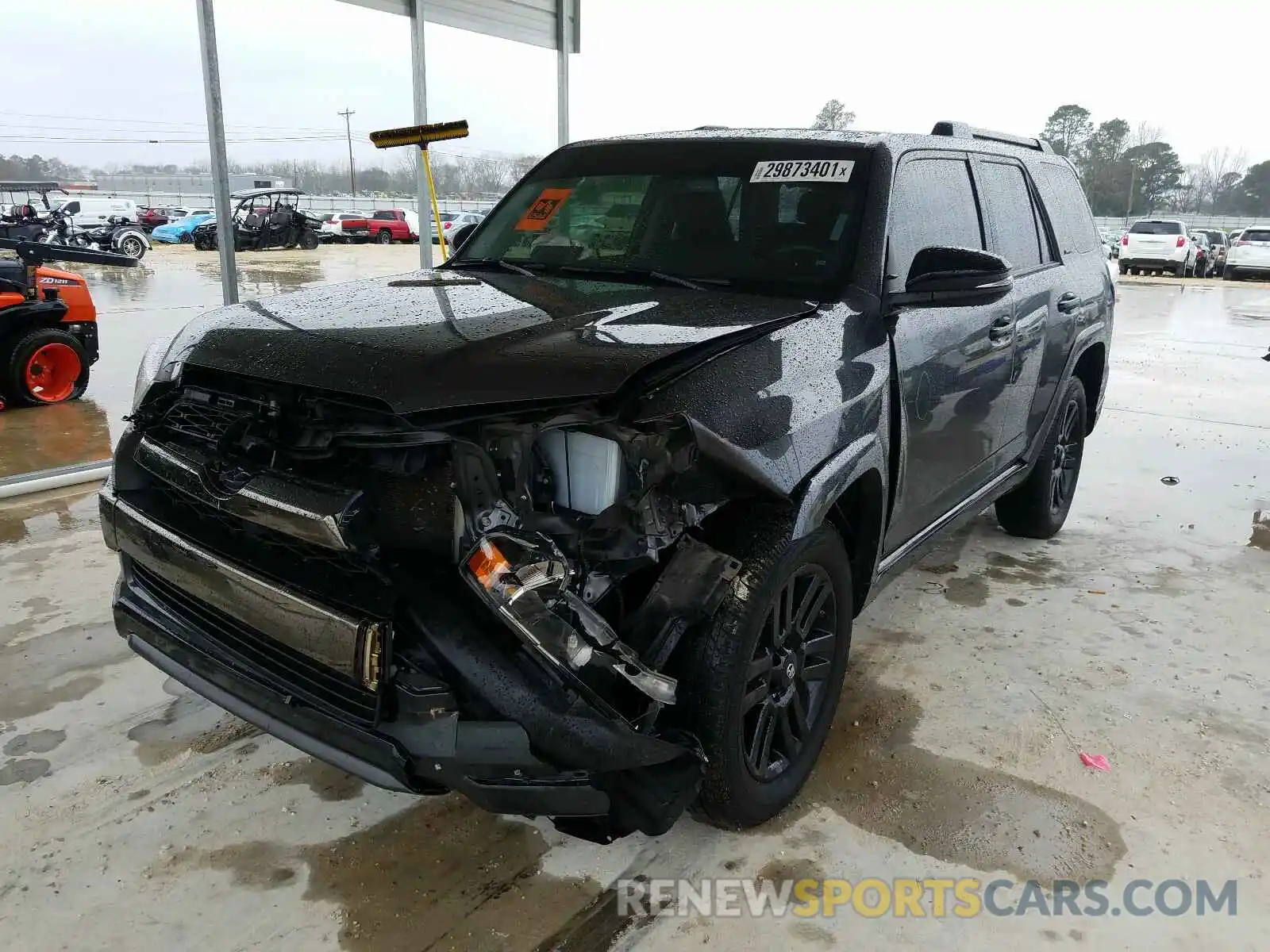 2 Photograph of a damaged car JTEBU5JR1K5661643 TOYOTA 4RUNNER 2019