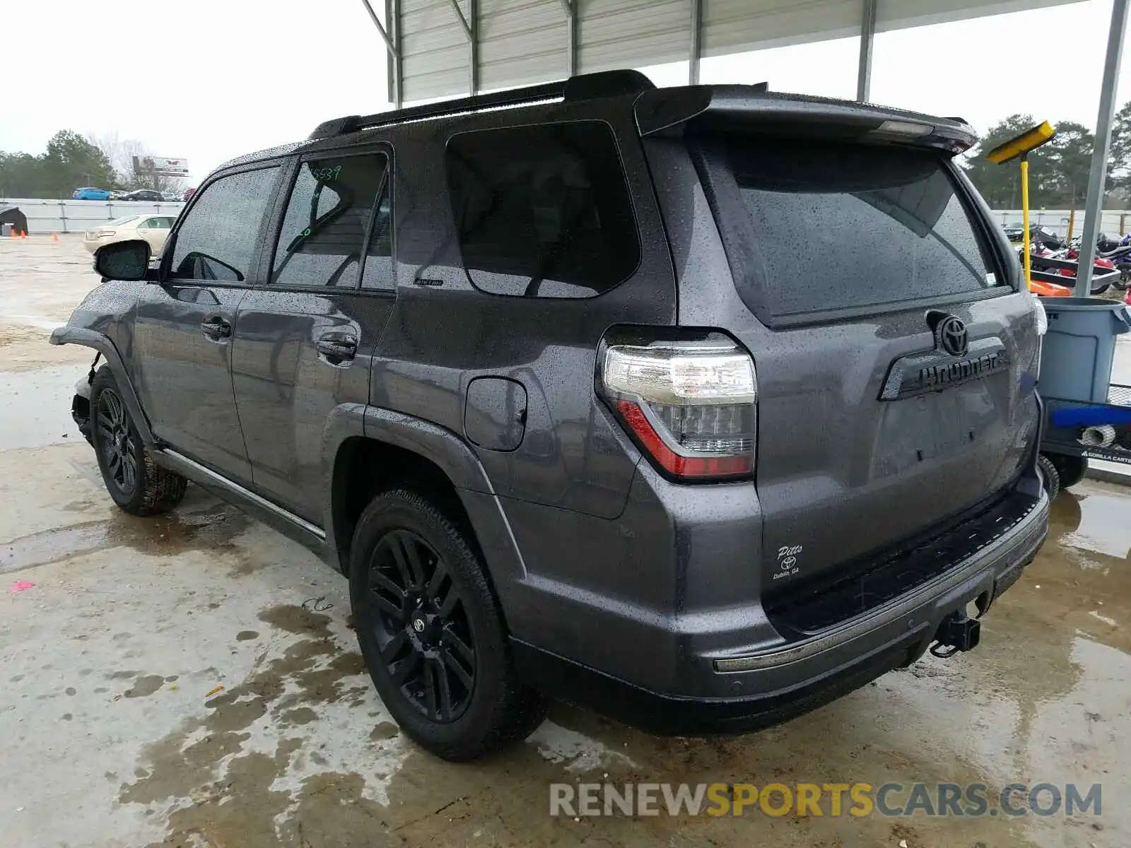 3 Фотография поврежденного автомобиля JTEBU5JR1K5661643 TOYOTA 4RUNNER 2019