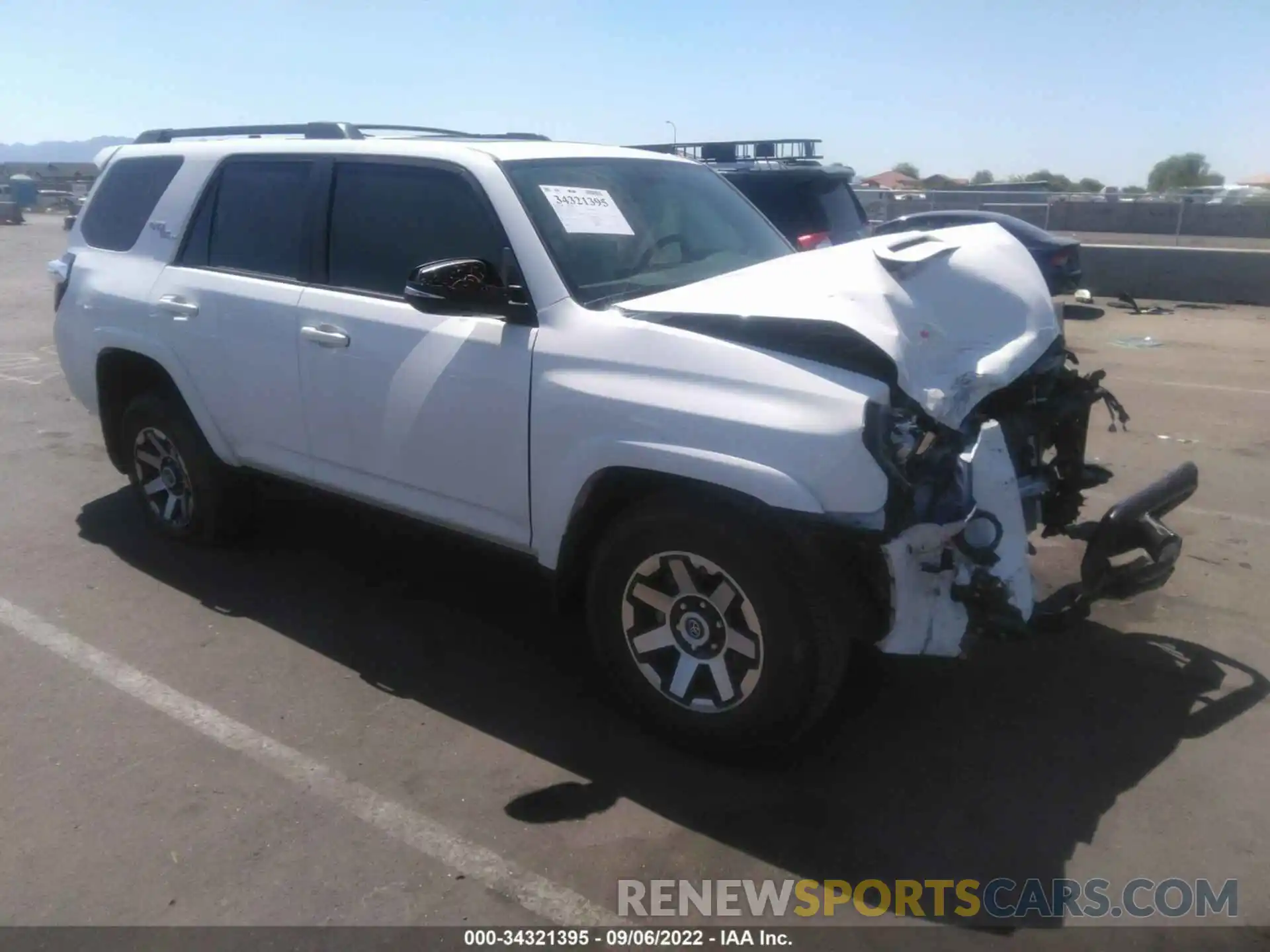 1 Photograph of a damaged car JTEBU5JR1K5662873 TOYOTA 4RUNNER 2019