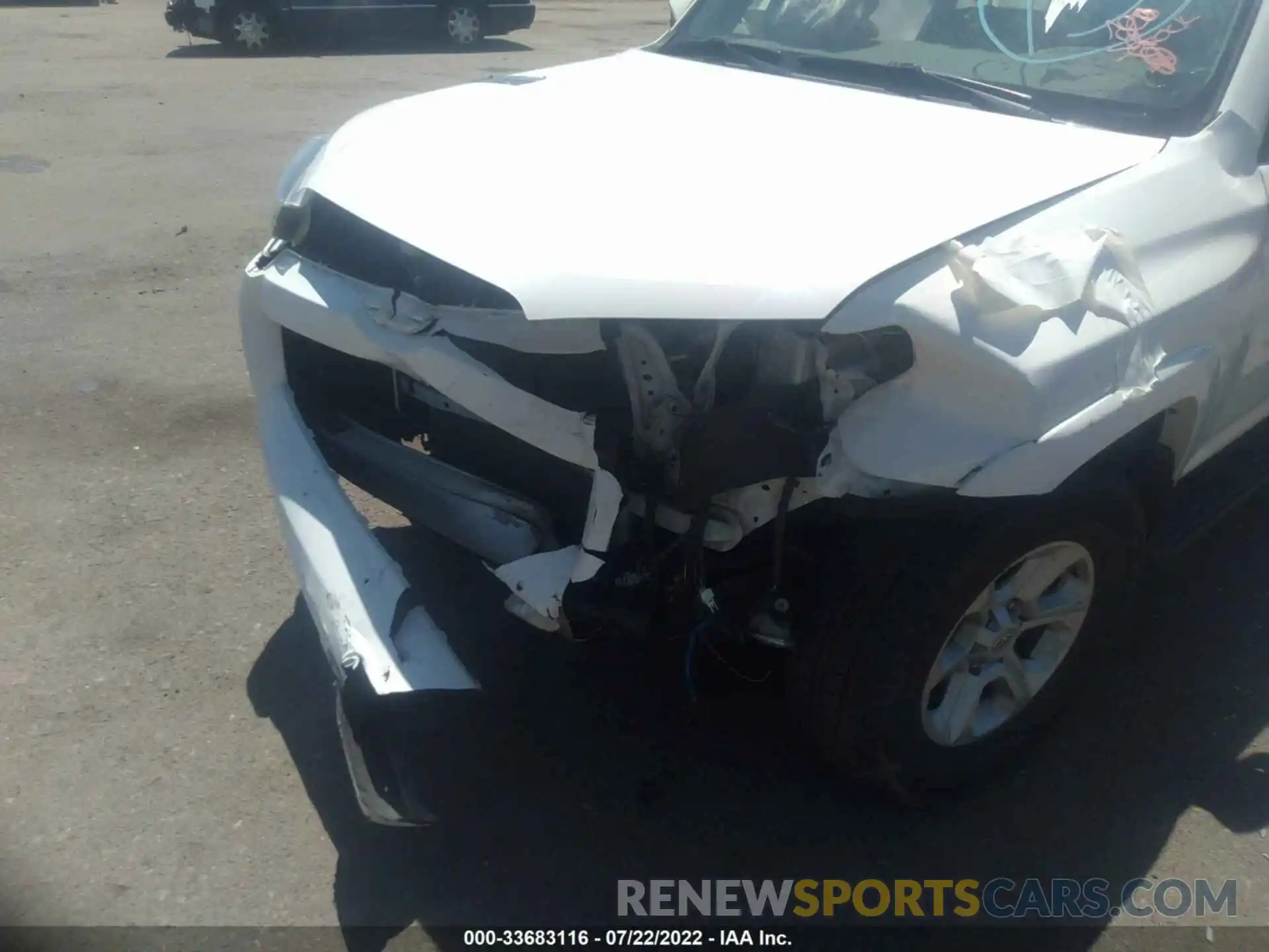 6 Photograph of a damaged car JTEBU5JR1K5663439 TOYOTA 4RUNNER 2019