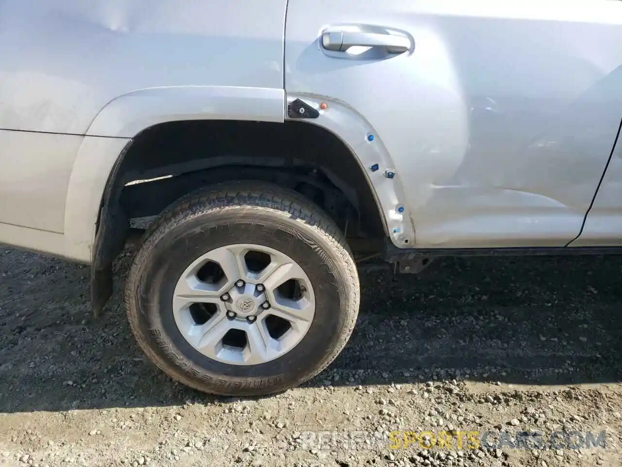 9 Фотография поврежденного автомобиля JTEBU5JR1K5663778 TOYOTA 4RUNNER 2019