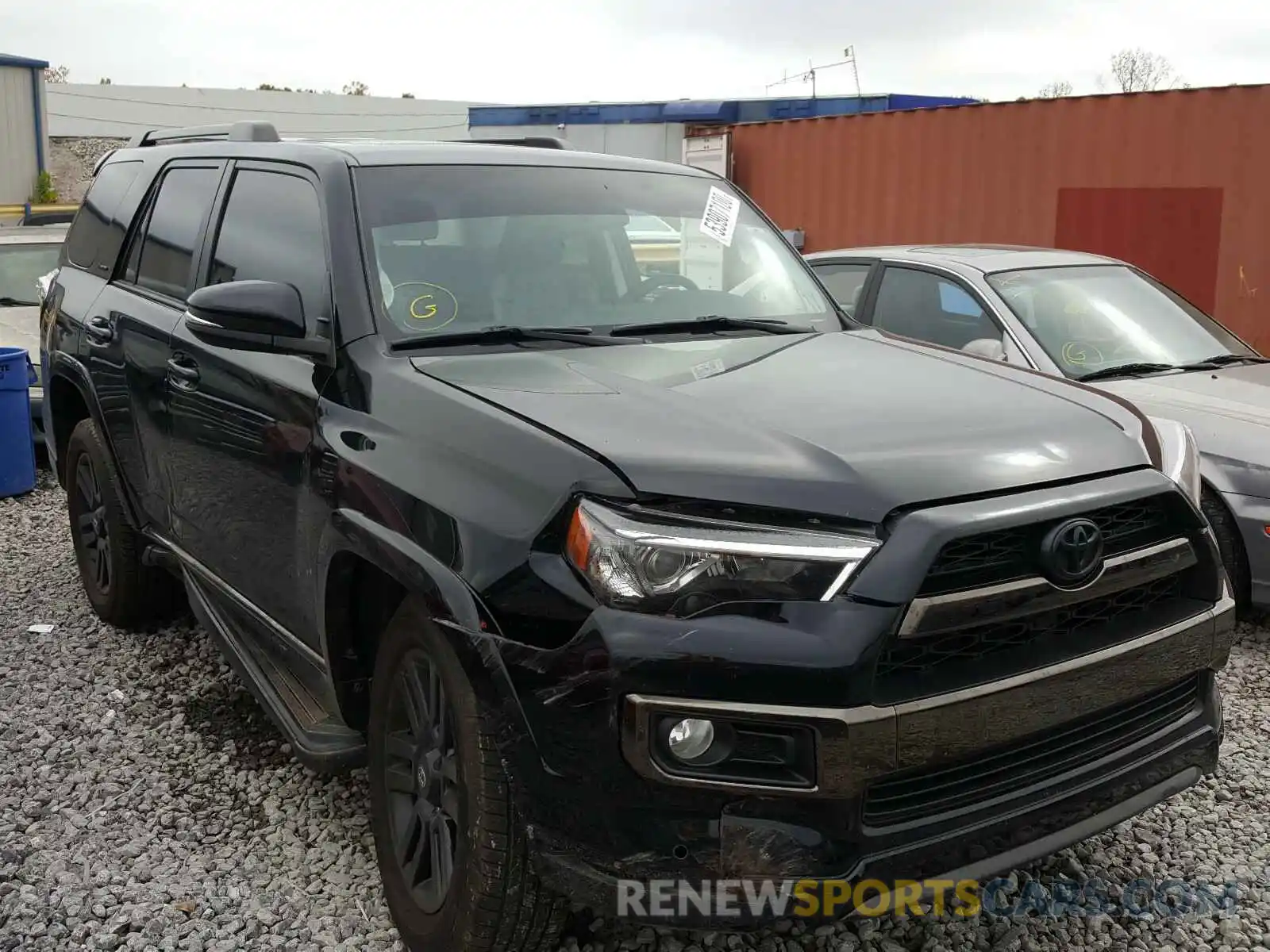 1 Photograph of a damaged car JTEBU5JR1K5663991 TOYOTA 4RUNNER 2019