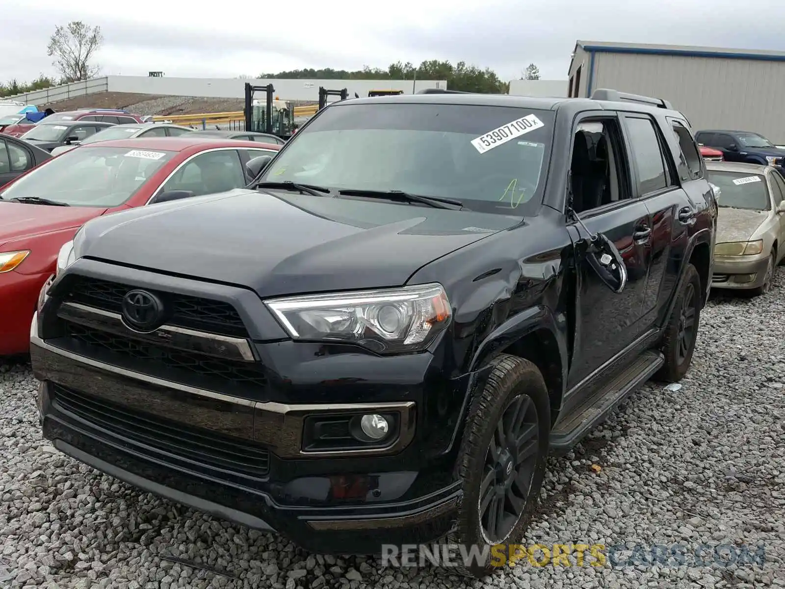 2 Photograph of a damaged car JTEBU5JR1K5663991 TOYOTA 4RUNNER 2019