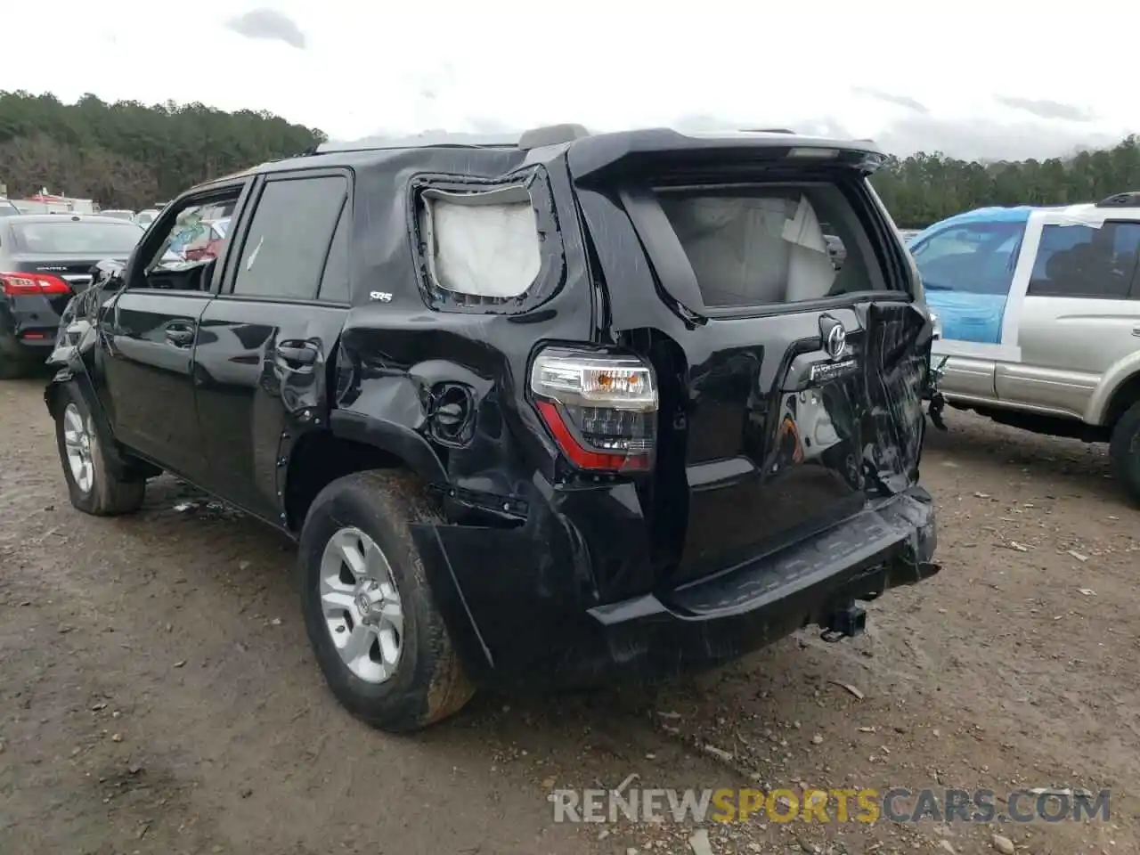 3 Photograph of a damaged car JTEBU5JR1K5664008 TOYOTA 4RUNNER 2019