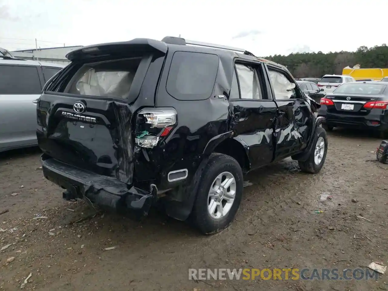 4 Фотография поврежденного автомобиля JTEBU5JR1K5664008 TOYOTA 4RUNNER 2019