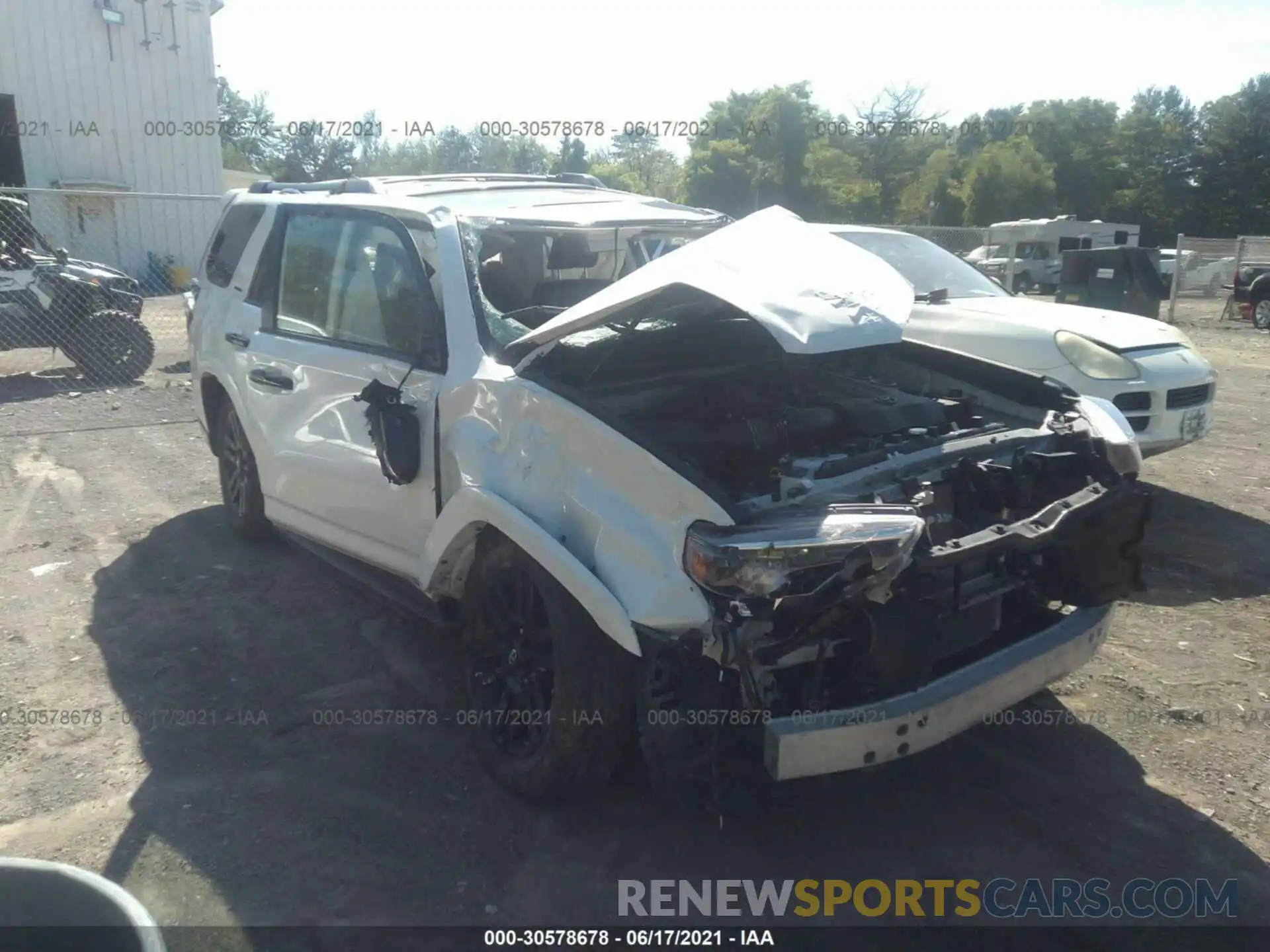 1 Photograph of a damaged car JTEBU5JR1K5664641 TOYOTA 4RUNNER 2019